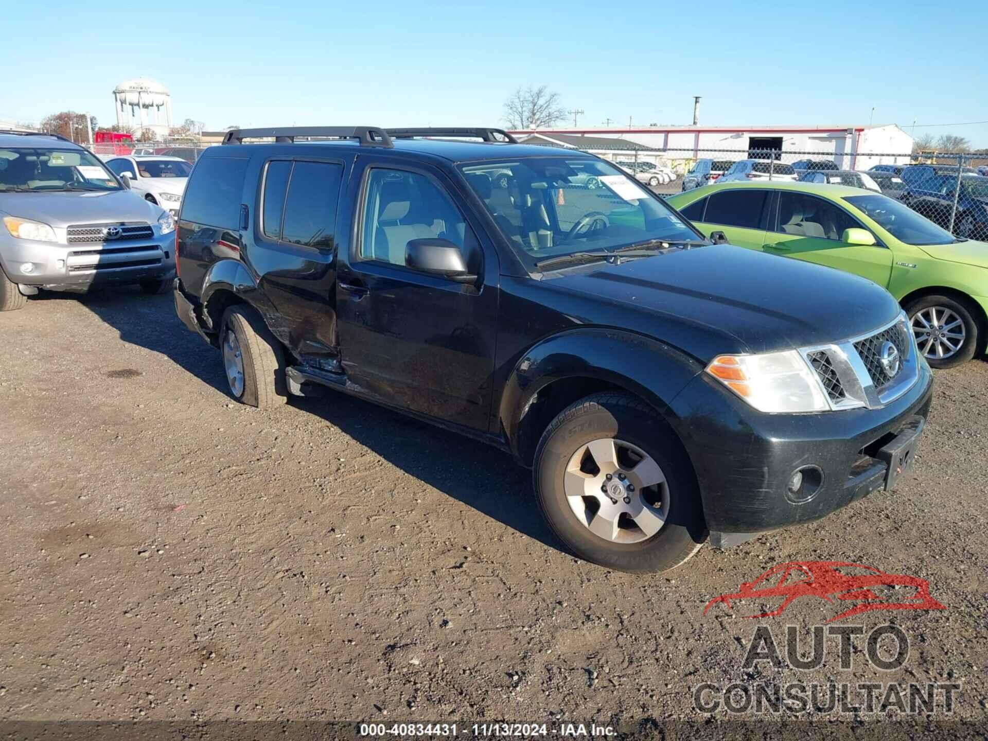 NISSAN PATHFINDER 2011 - 5N1AR1NB1BC625787