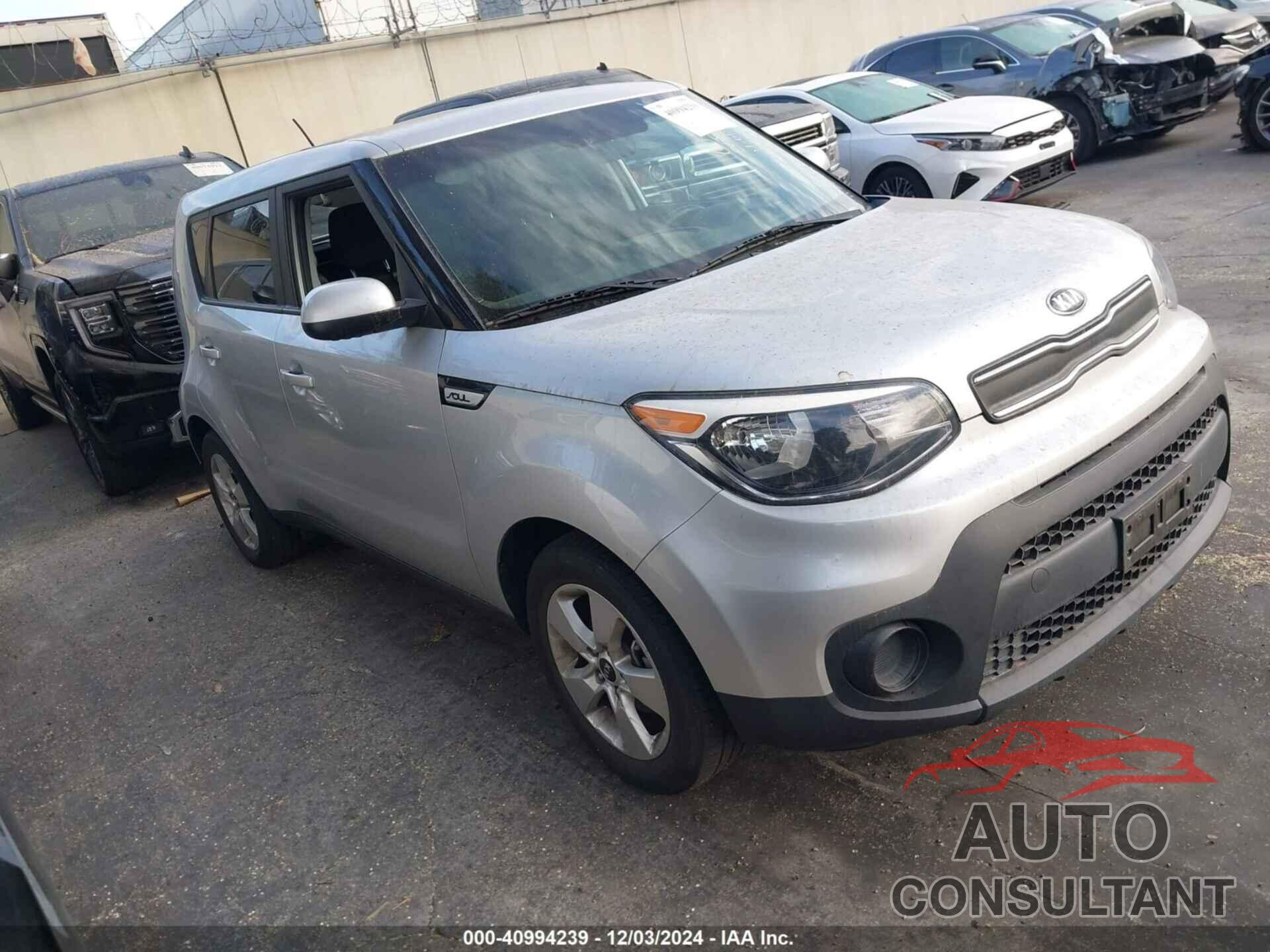 KIA SOUL 2019 - KNDJN2A27K7690602