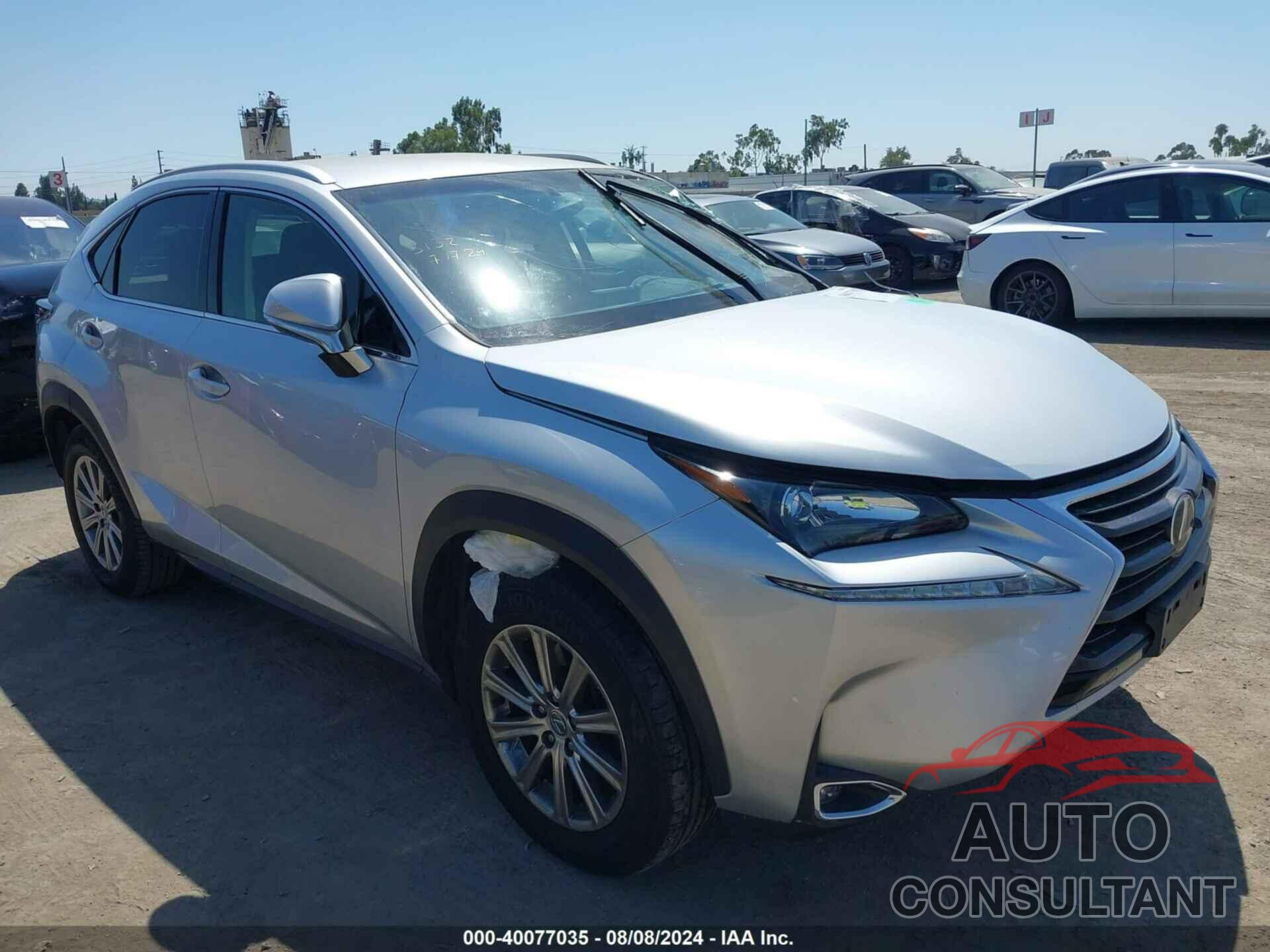 LEXUS NX 200T 2017 - JTJYARBZ4H2055645