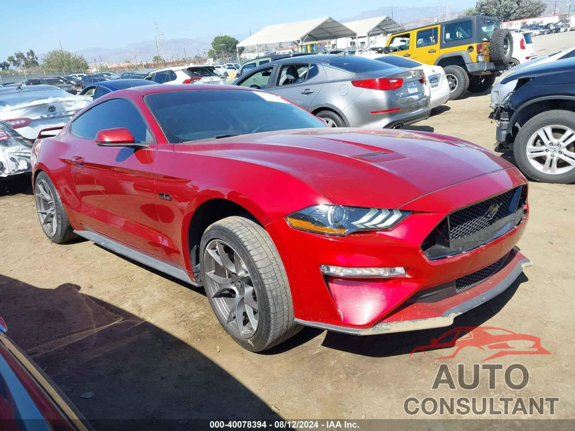 FORD MUSTANG 2018 - 1FA6P8CFXJ5123173