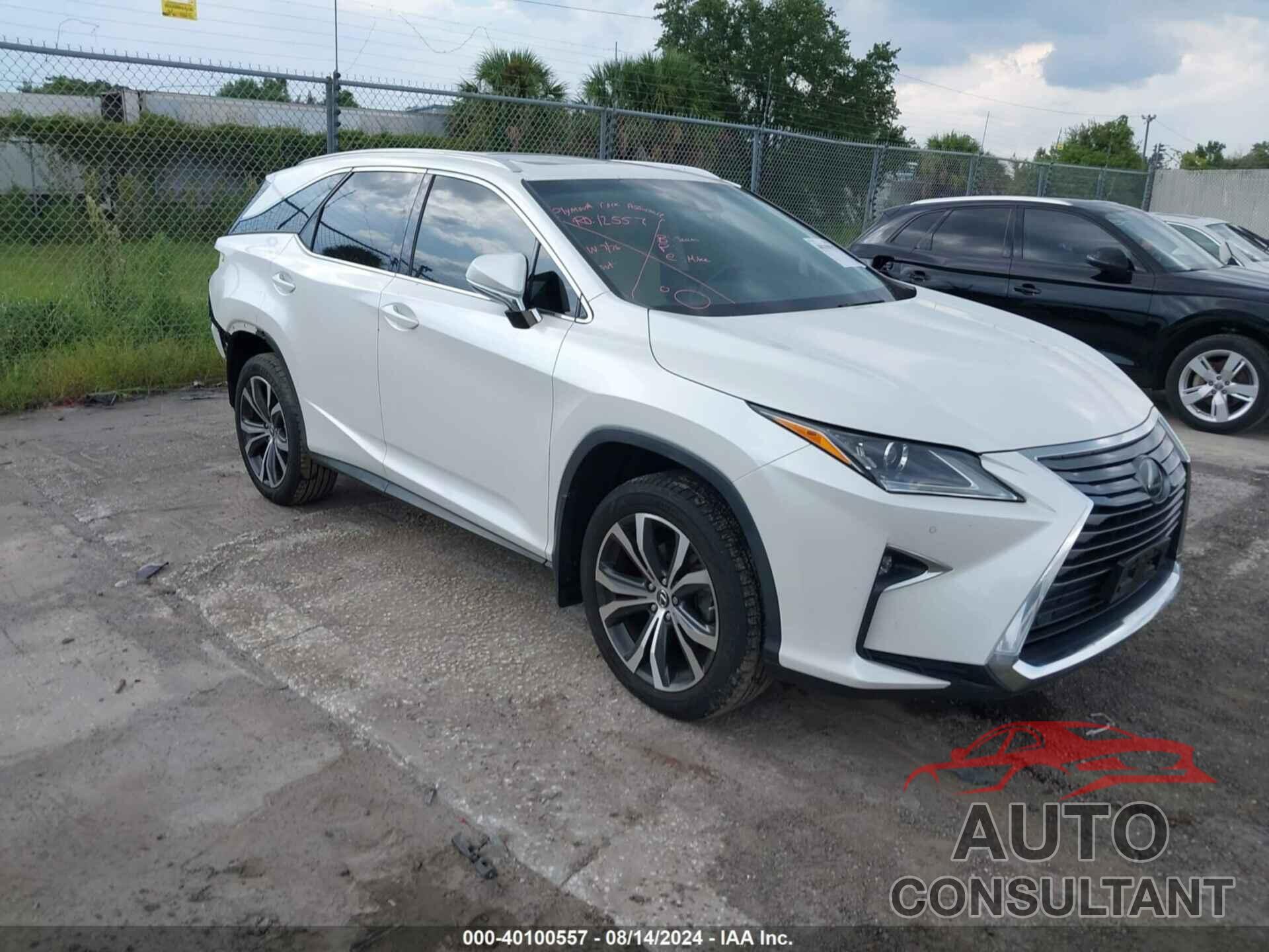 LEXUS RX 350L 2018 - JTJDZKCA4J2004658