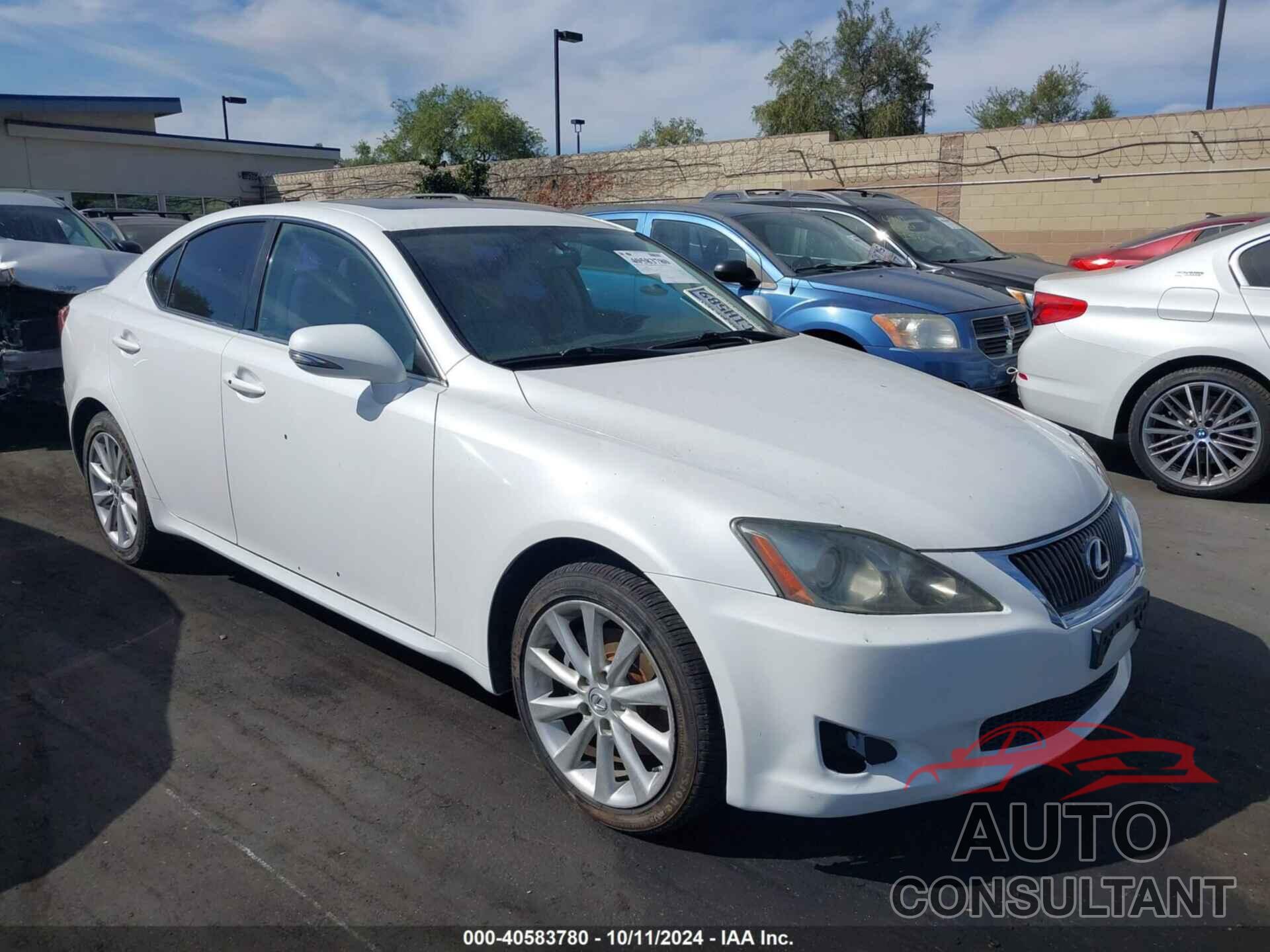 LEXUS IS 250 2009 - JTHBK262295103412