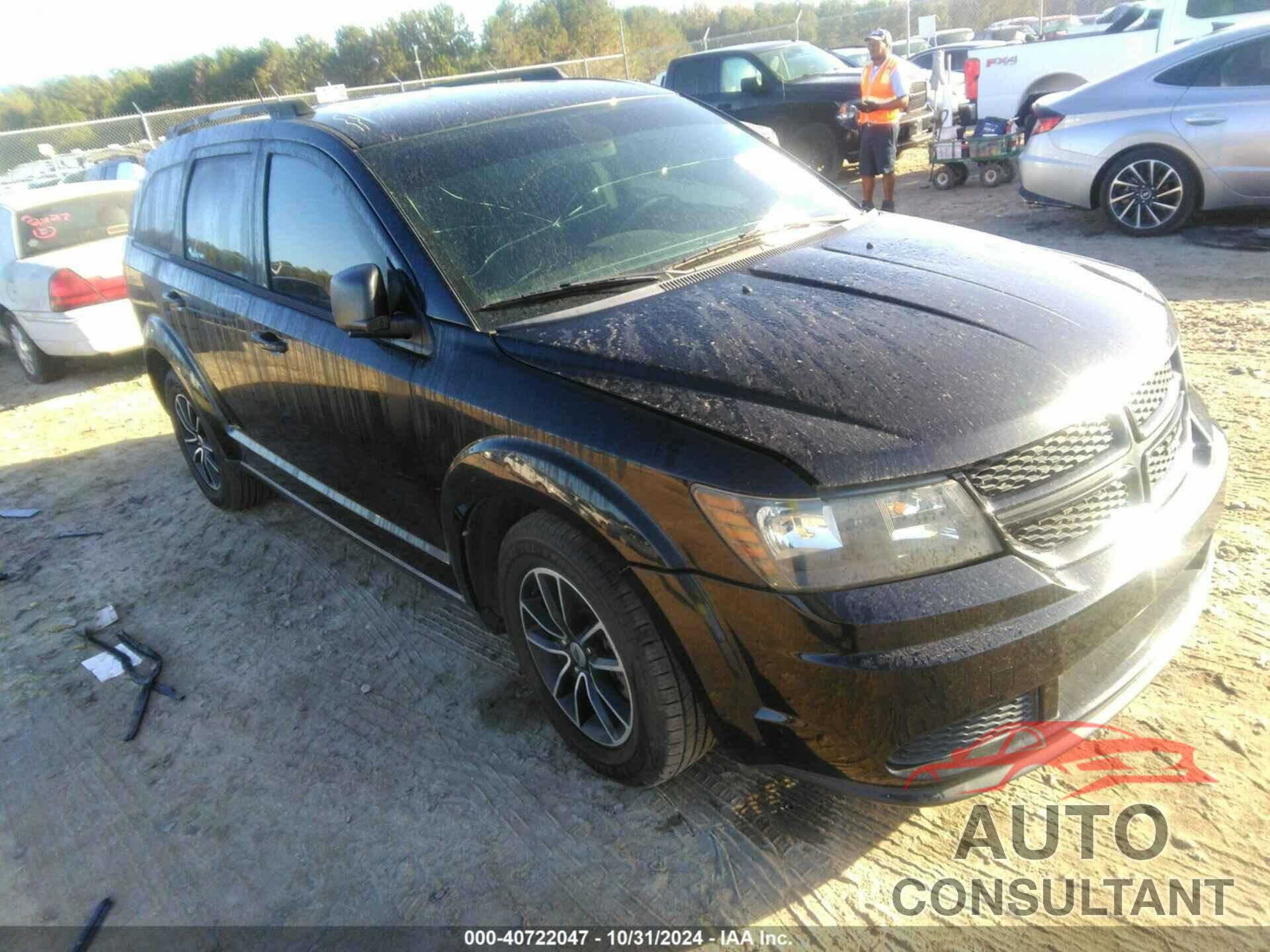 DODGE JOURNEY 2018 - 3C4PDCAB7JT383282