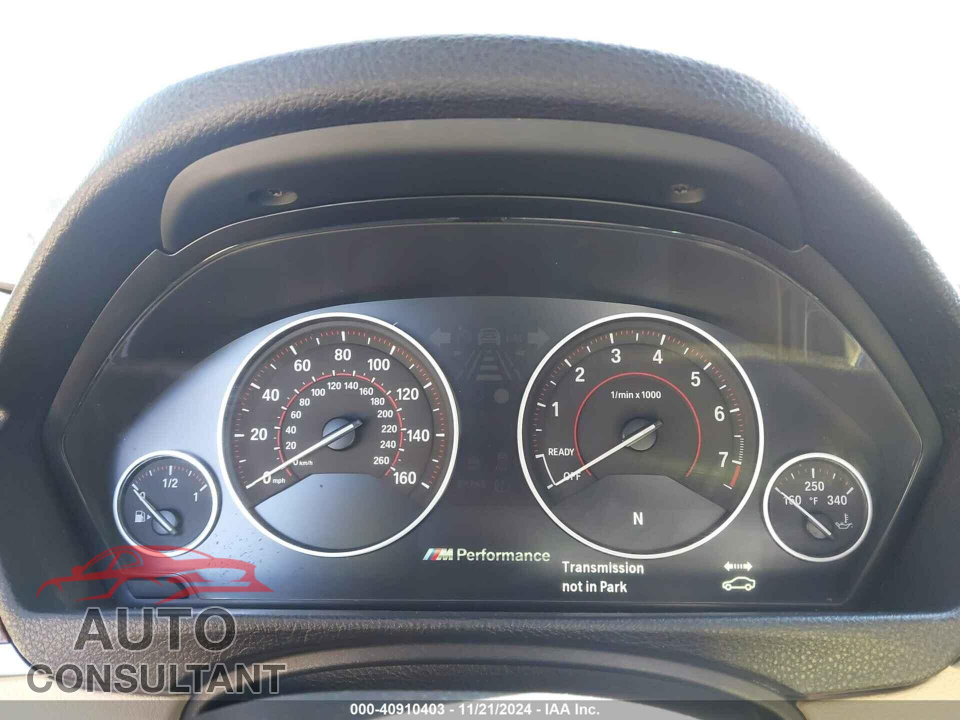 BMW ACTIVEHYBRID 3 2013 - WBA3F9C50DF484467