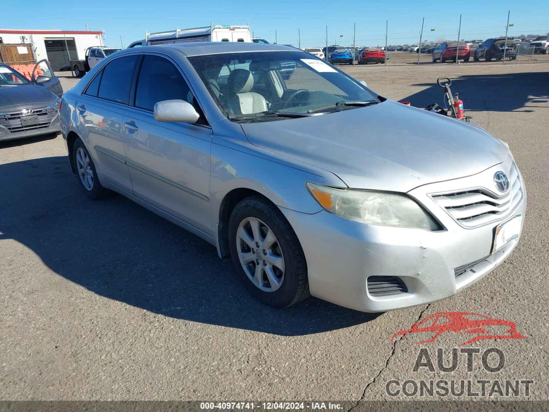 TOYOTA CAMRY 2010 - 4T4BF3EK9AR061247