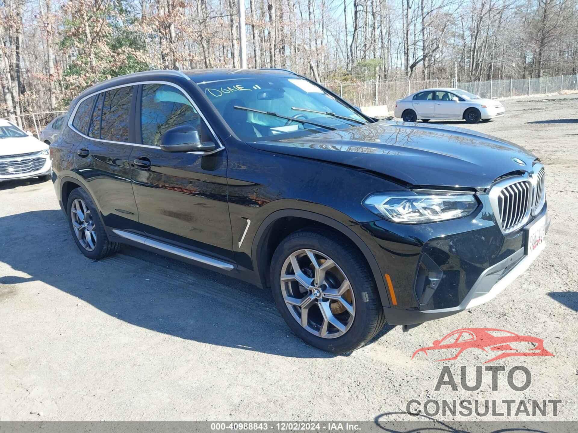 BMW X3 2023 - 5UX53DP09P9R83615