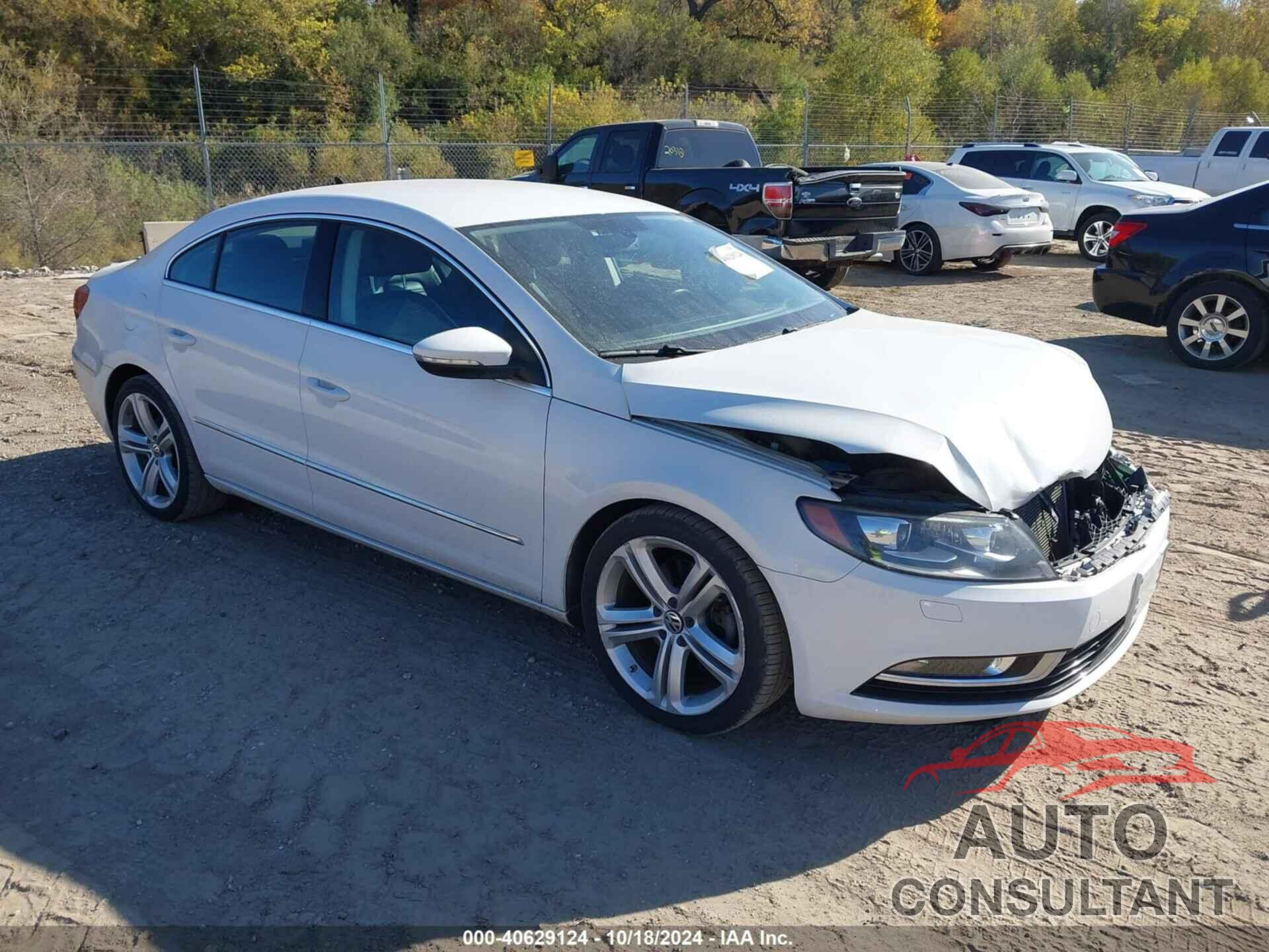 VOLKSWAGEN CC 2013 - WVWBP7AN1DE506582