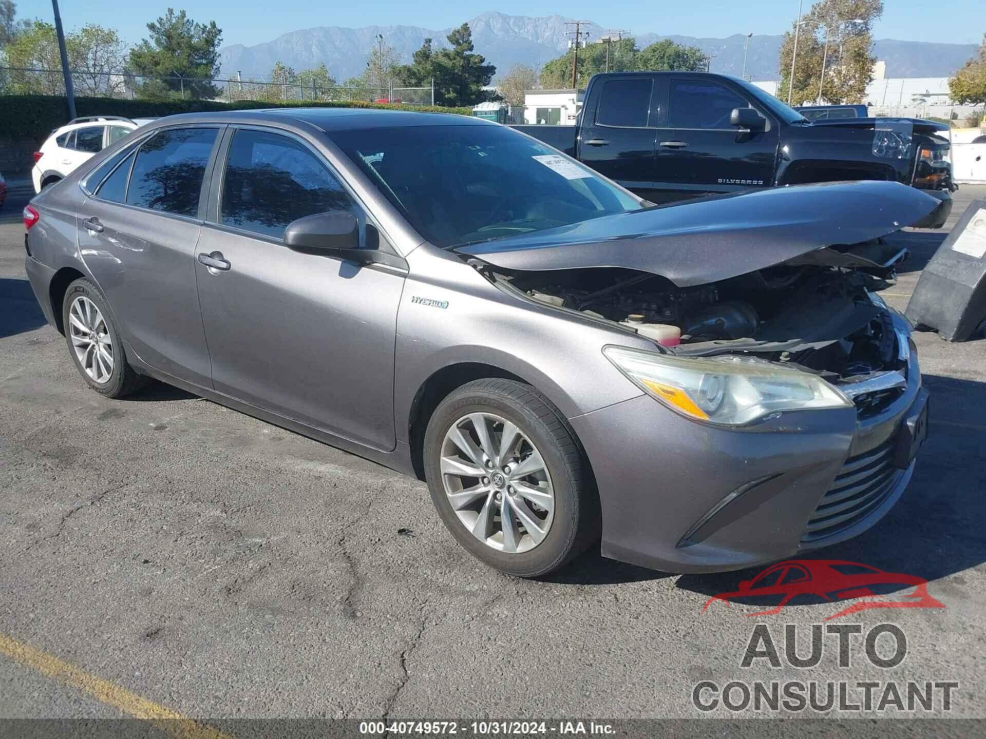 TOYOTA CAMRY HYBRID 2017 - 4T1BD1FK5HU203249