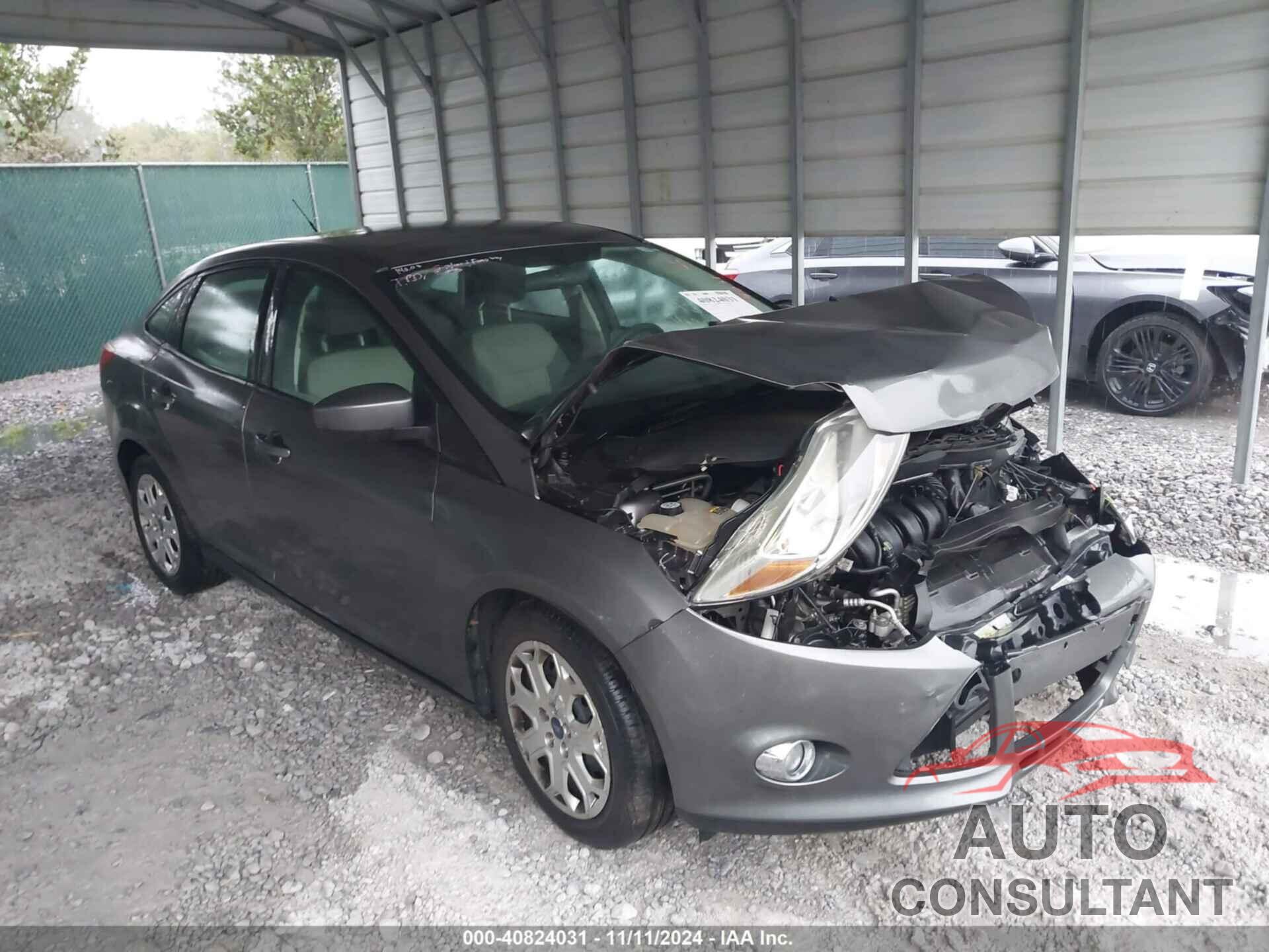 FORD FOCUS 2012 - 1FAHP3F20CL288085