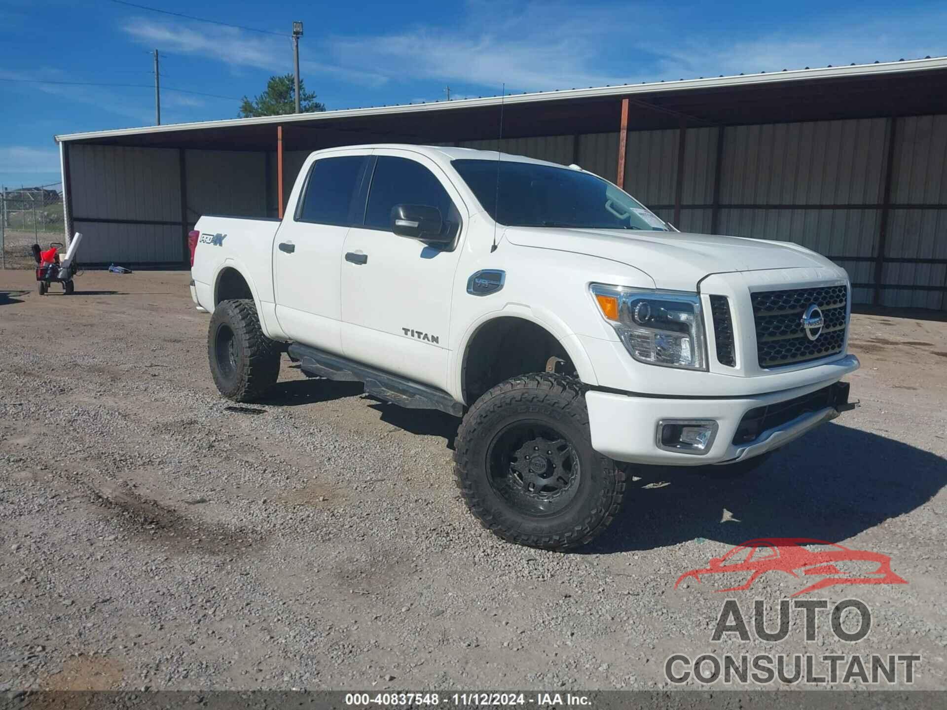 NISSAN TITAN 2017 - 1N6AA1E53HN558979