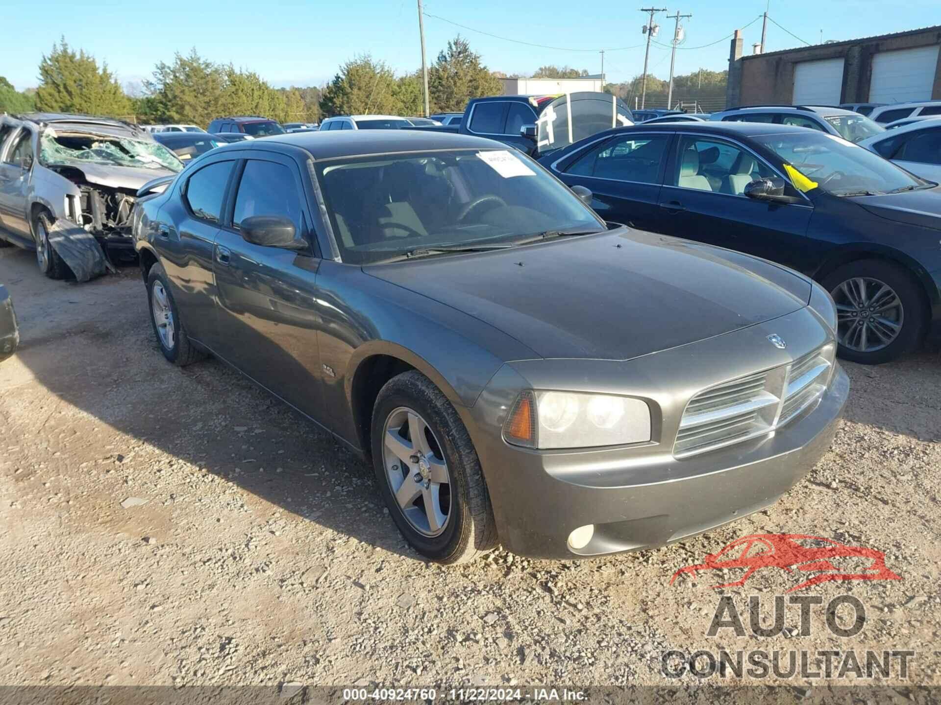 DODGE CHARGER 2009 - 2B3KA33V99H637364