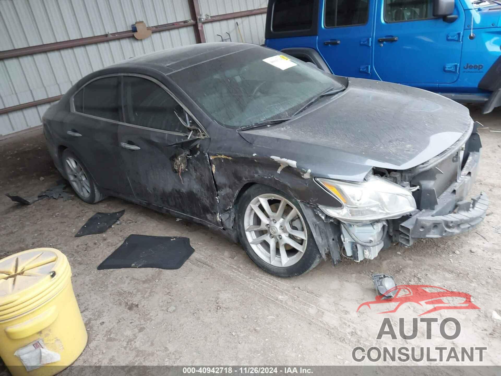 NISSAN MAXIMA 2009 - 1N4AA51E09C853542