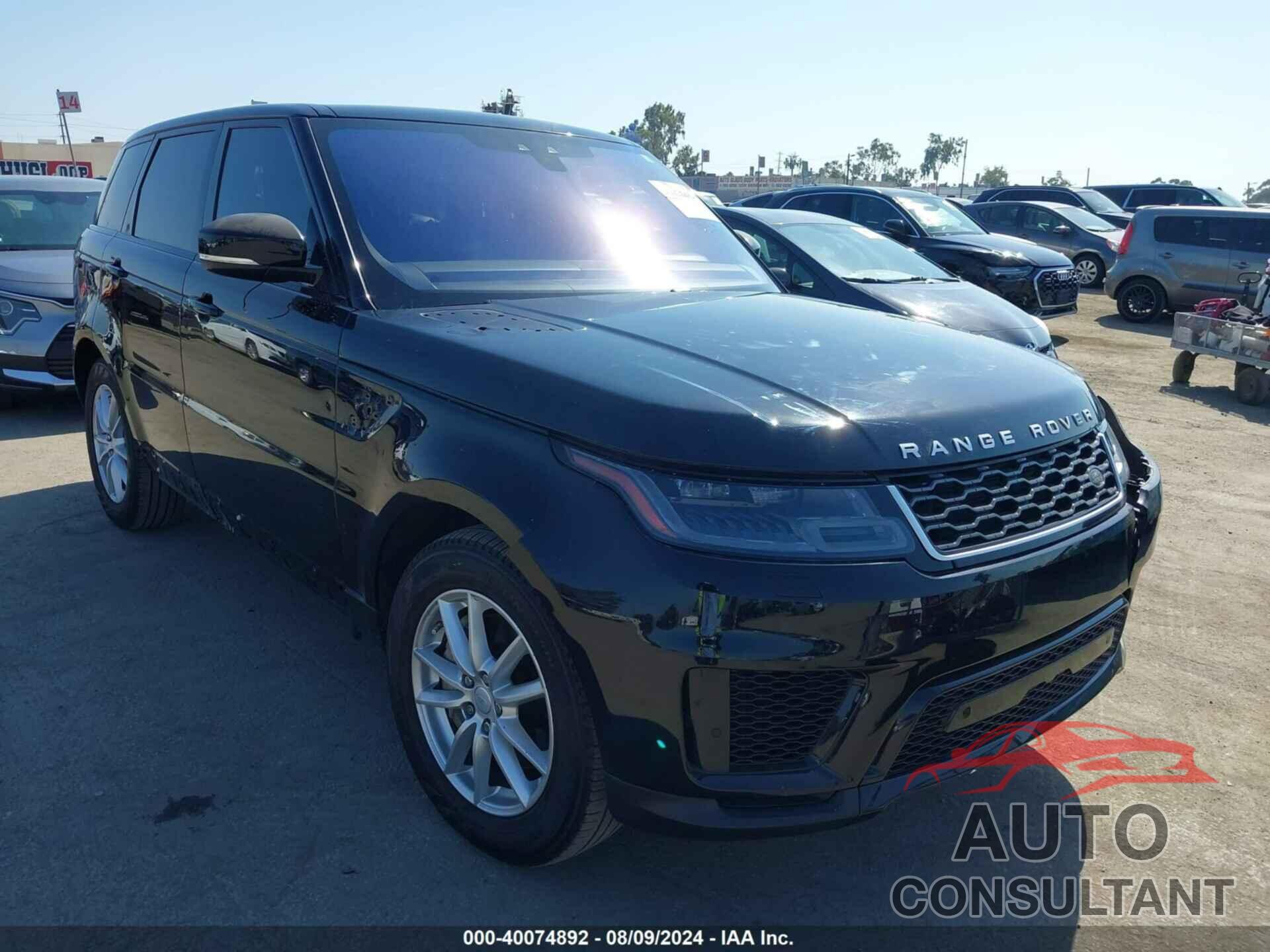 LAND ROVER RANGE ROVER SPORT 2019 - SALWG2RV6KA416270