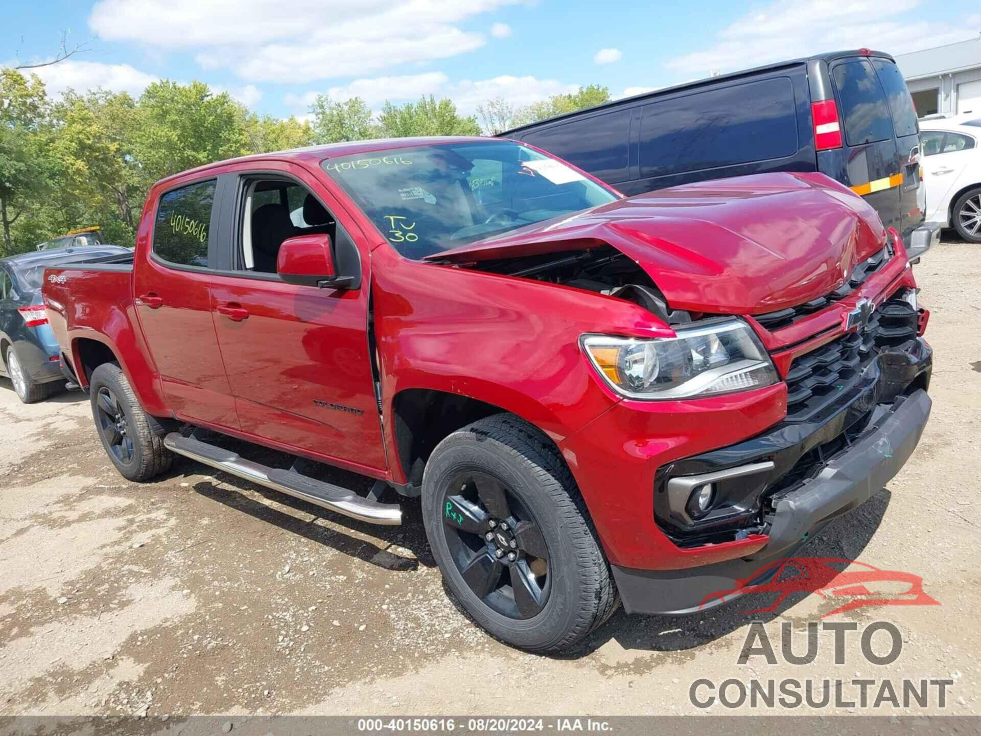 CHEVROLET COLORADO 2021 - 1GCGTCEN9M1287513