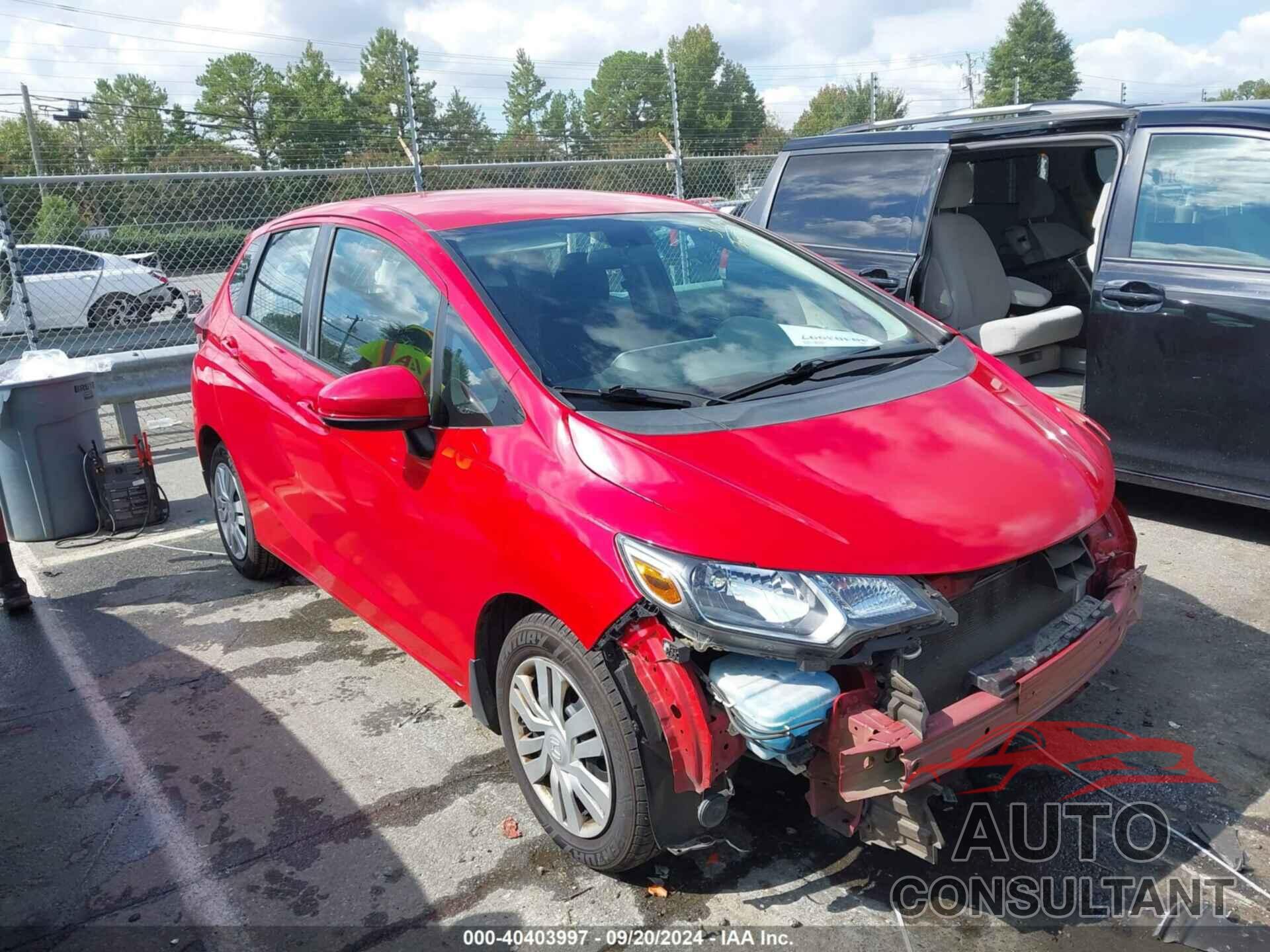 HONDA FIT 2017 - 3HGGK5G56HM710330