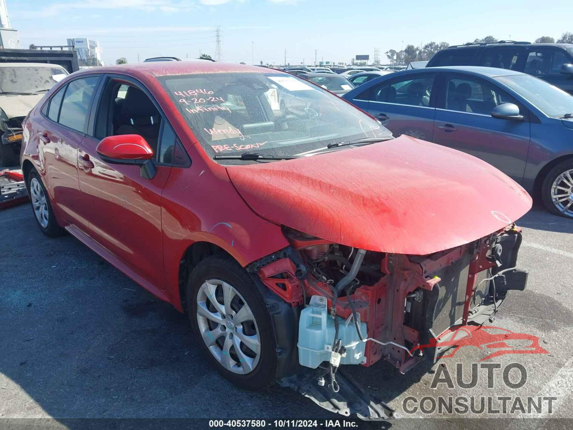 TOYOTA COROLLA 2020 - JTDEPRAE9LJ022870