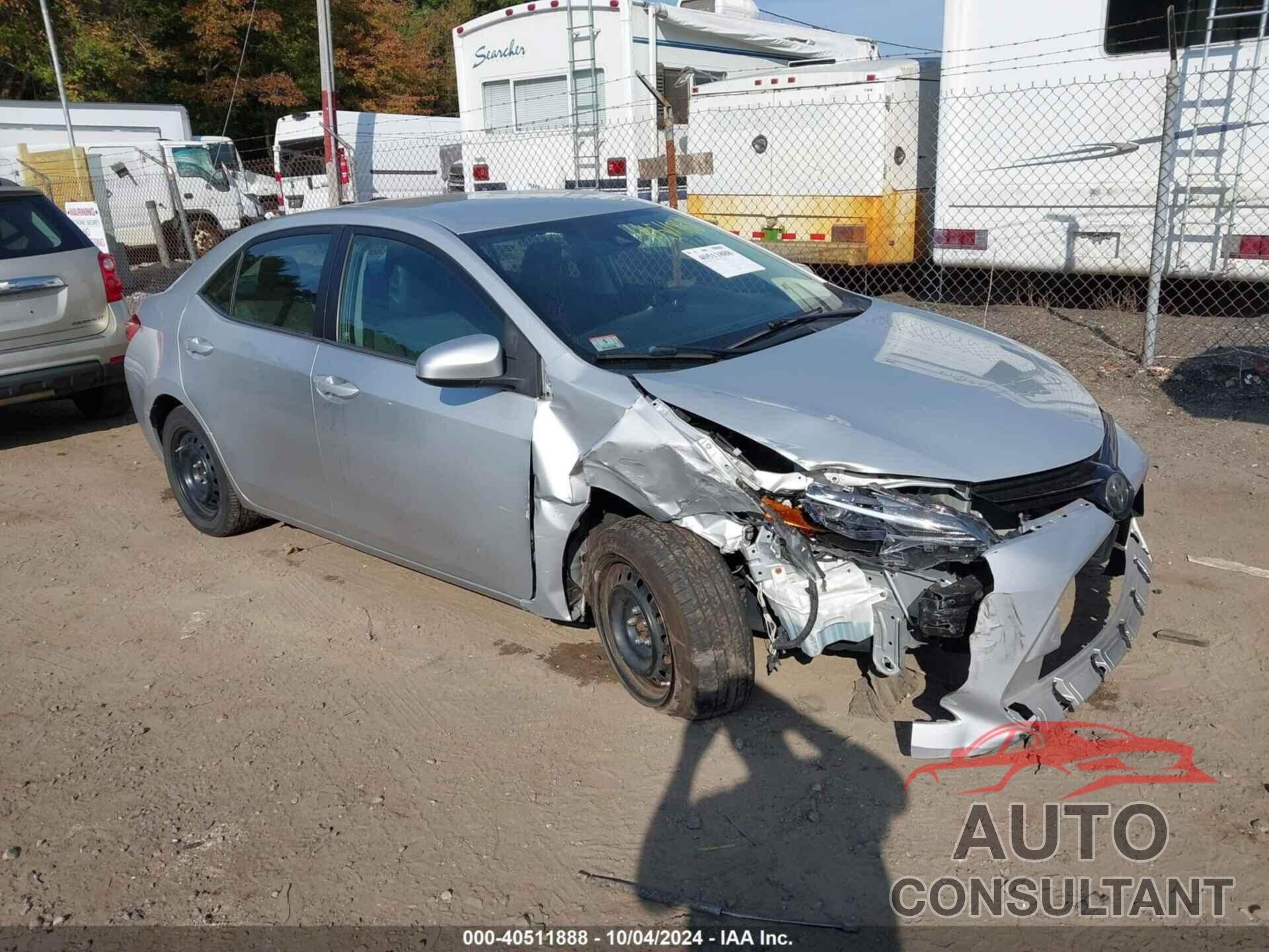 TOYOTA COROLLA 2017 - 2T1BURHE2HC876555