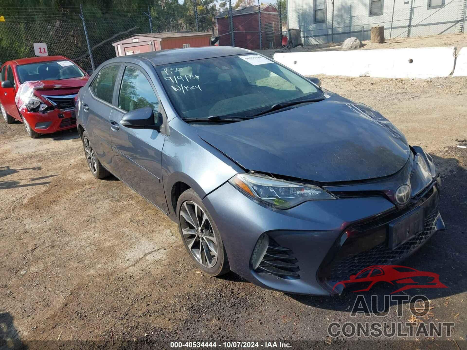 TOYOTA COROLLA 2017 - 2T1BURHE8HC810348