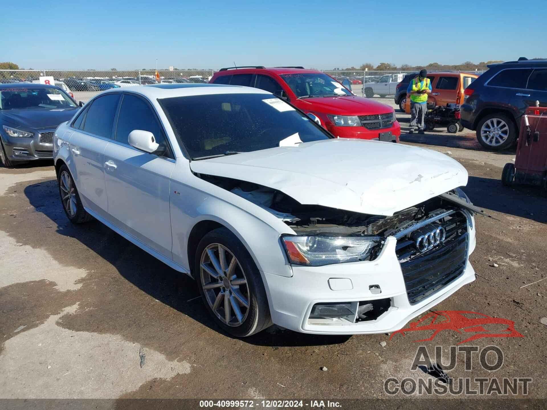 AUDI A4 2014 - WAUFFAFL9EN043078