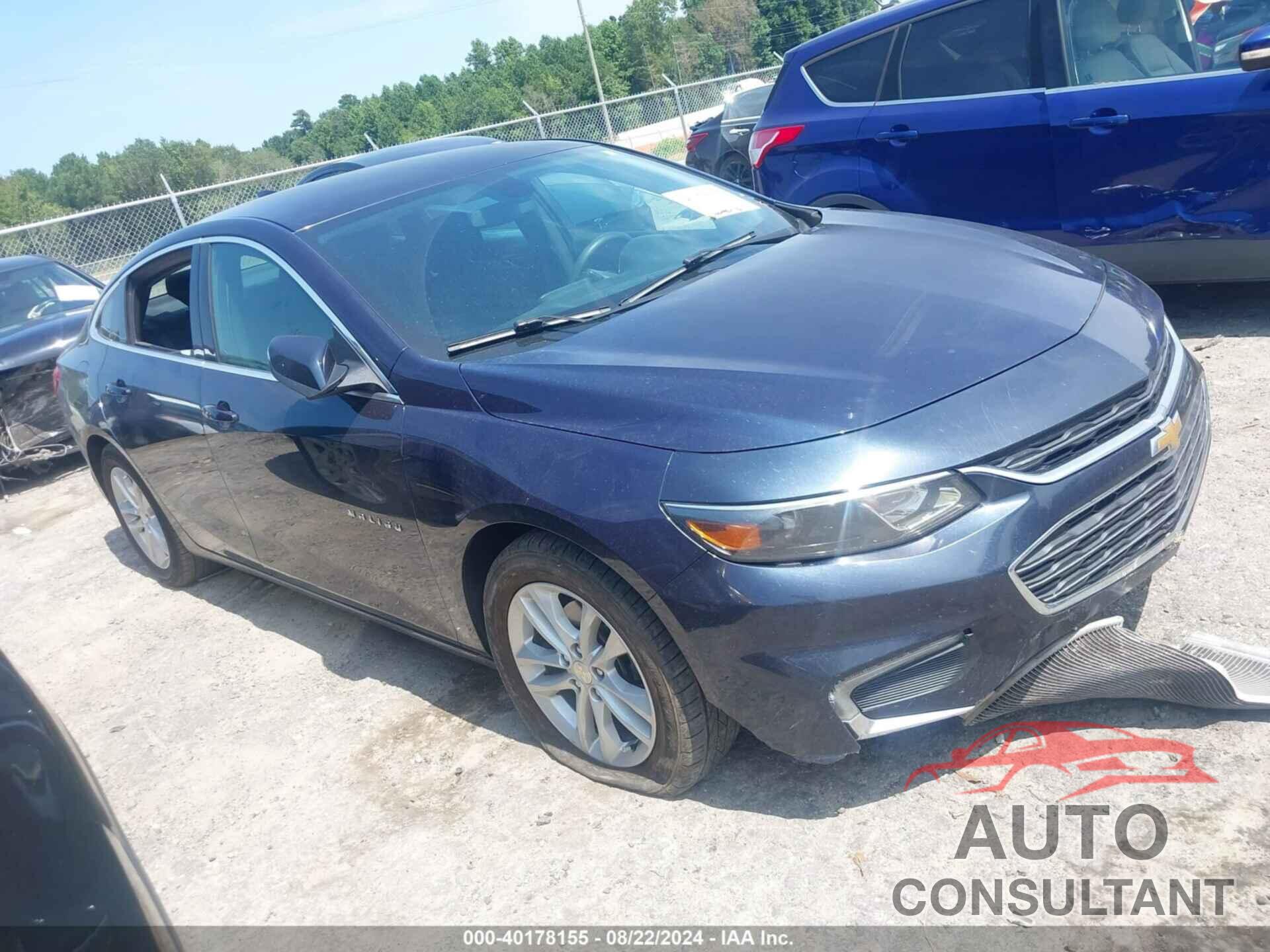 CHEVROLET MALIBU 2017 - 1G1ZE5ST7HF172069