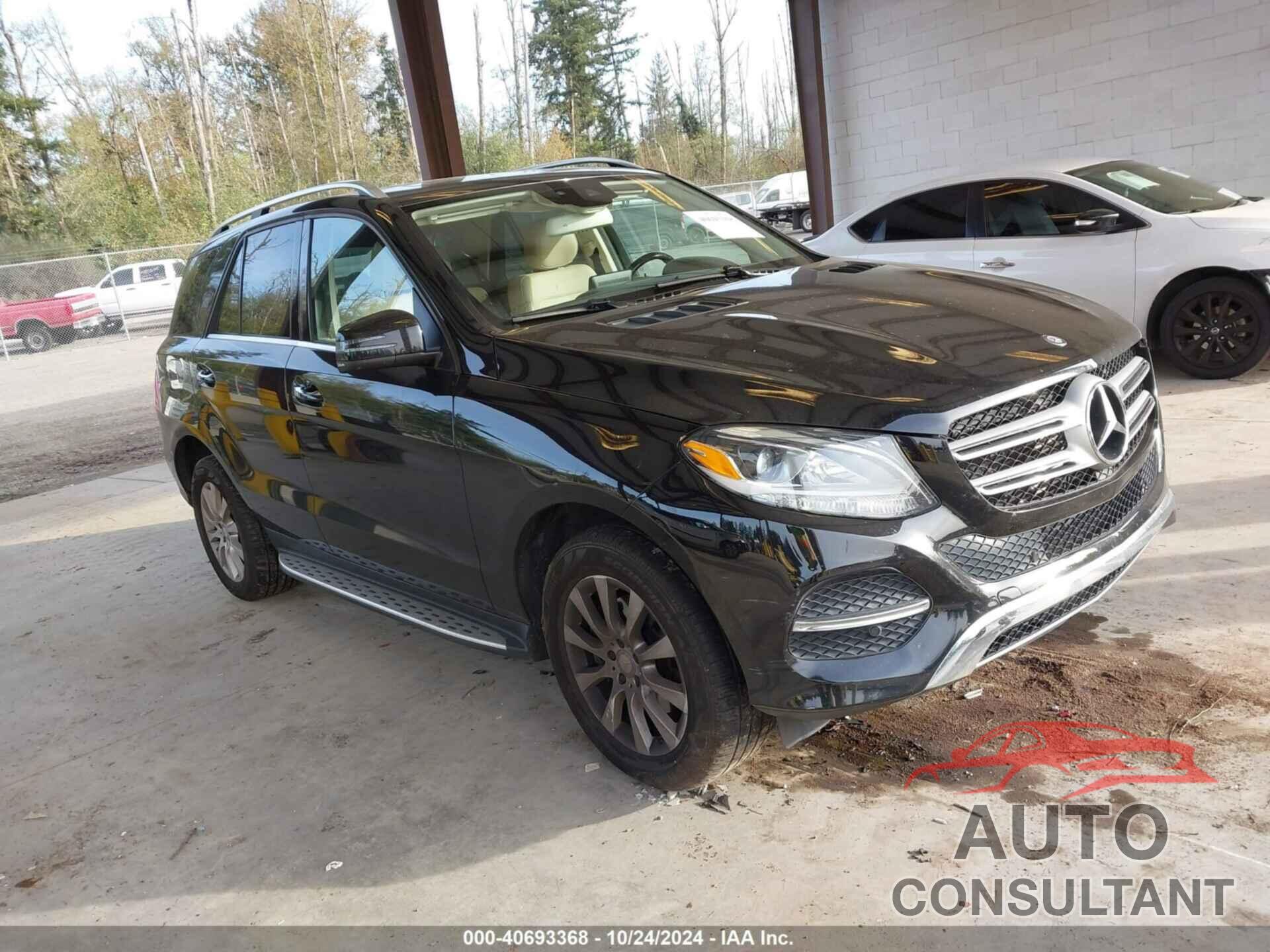 MERCEDES-BENZ GLE 300D 2016 - 4JGDA0EB7GA800190