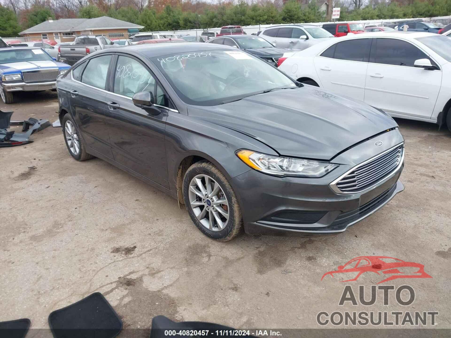 FORD FUSION 2017 - 3FA6P0G78HR162713