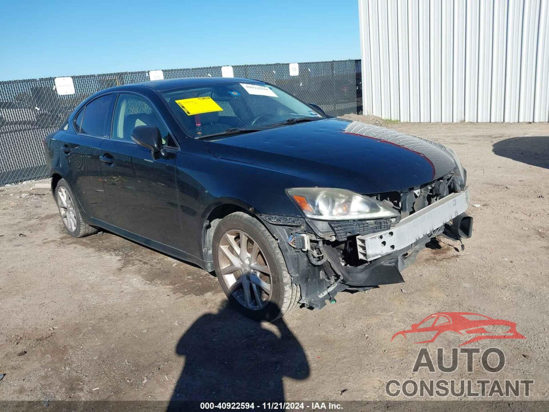 LEXUS IS 350 2012 - JTHCE5C29C5002781