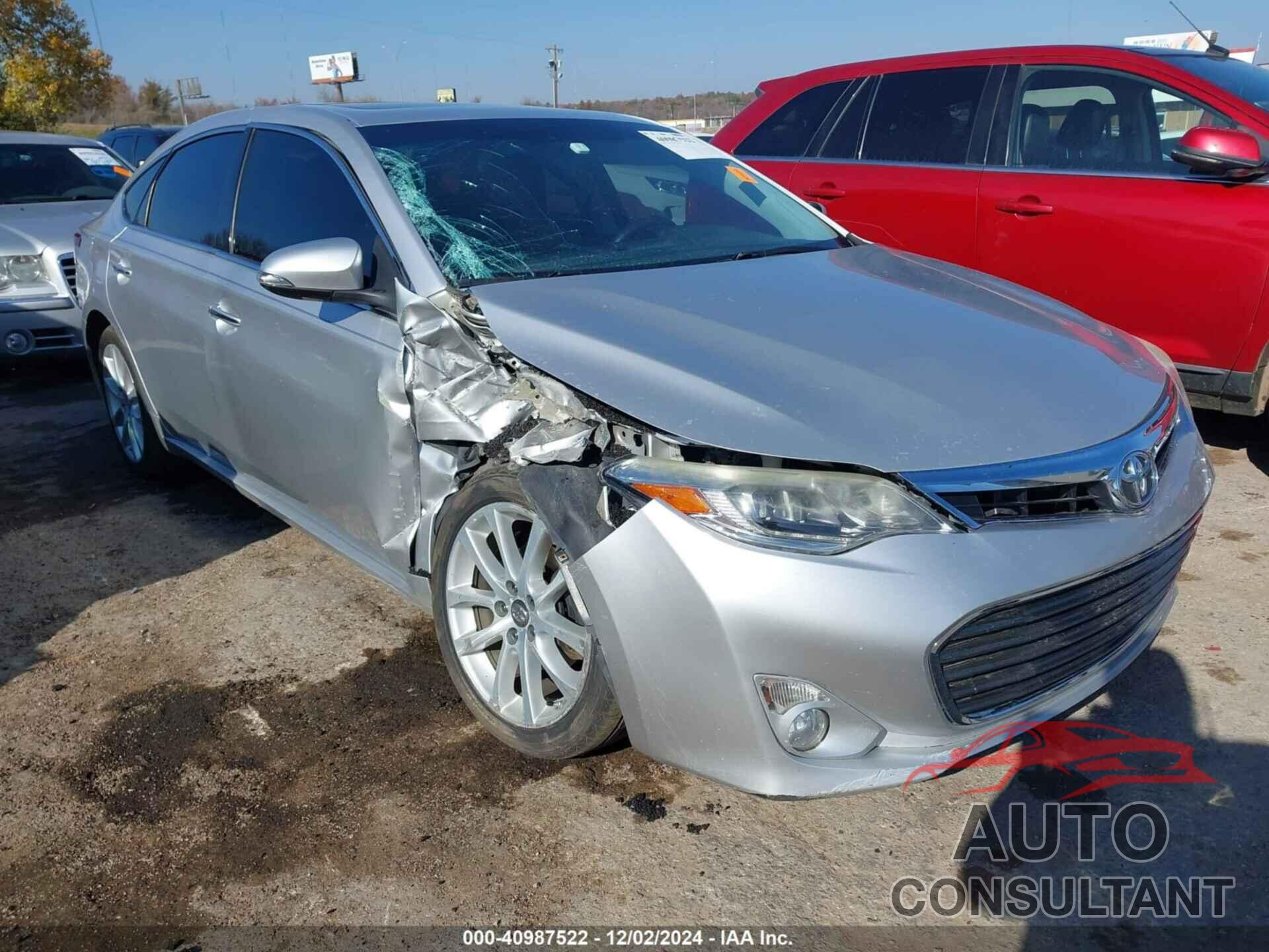 TOYOTA AVALON 2013 - 4T1BK1EB8DU022292
