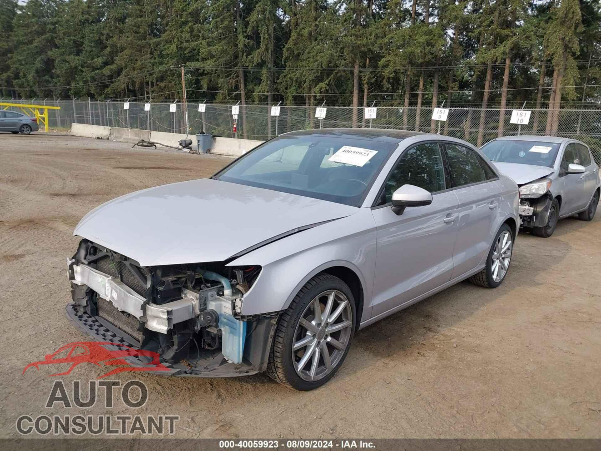 AUDI A3 2016 - WAUB8GFF9G1055991