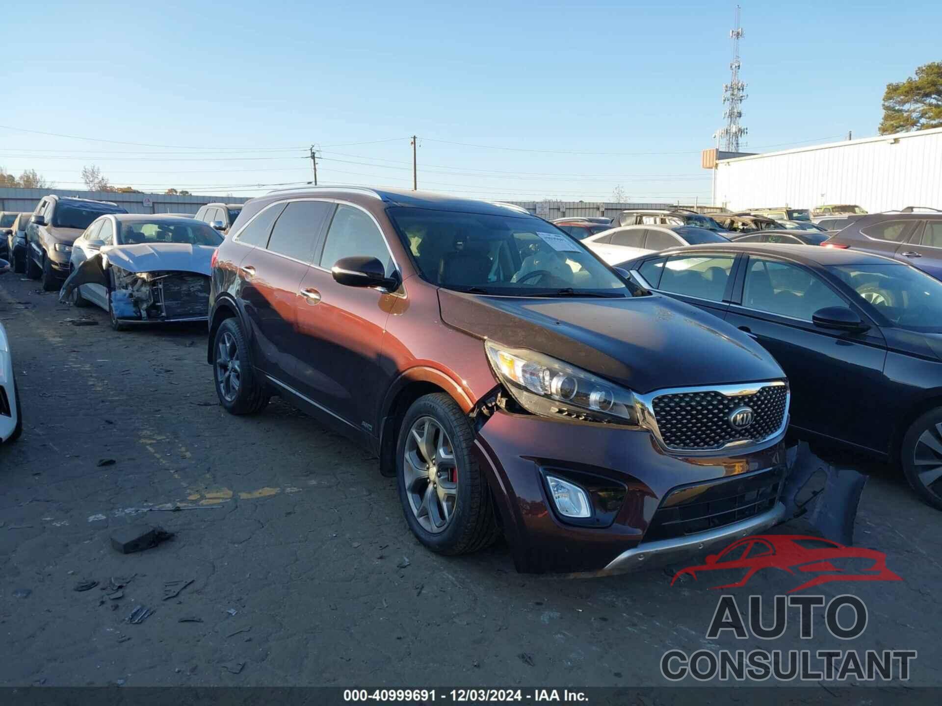 KIA SORENTO 2016 - 5XYPKDA59GG008113