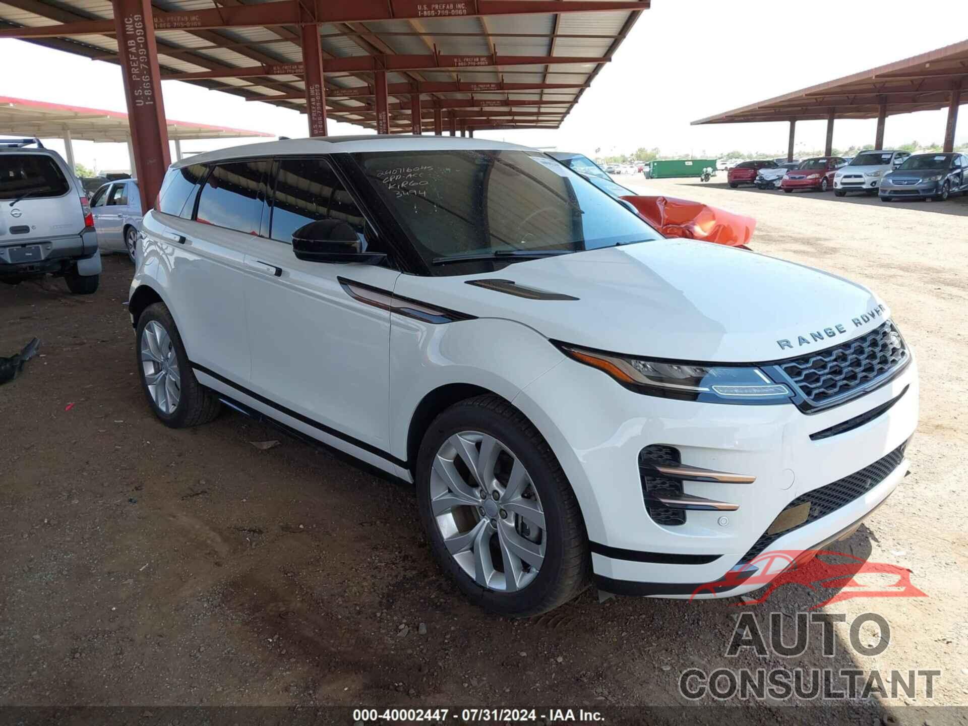 LAND ROVER RANGE ROVER EVOQUE 2022 - SALZT2FX3NH173494