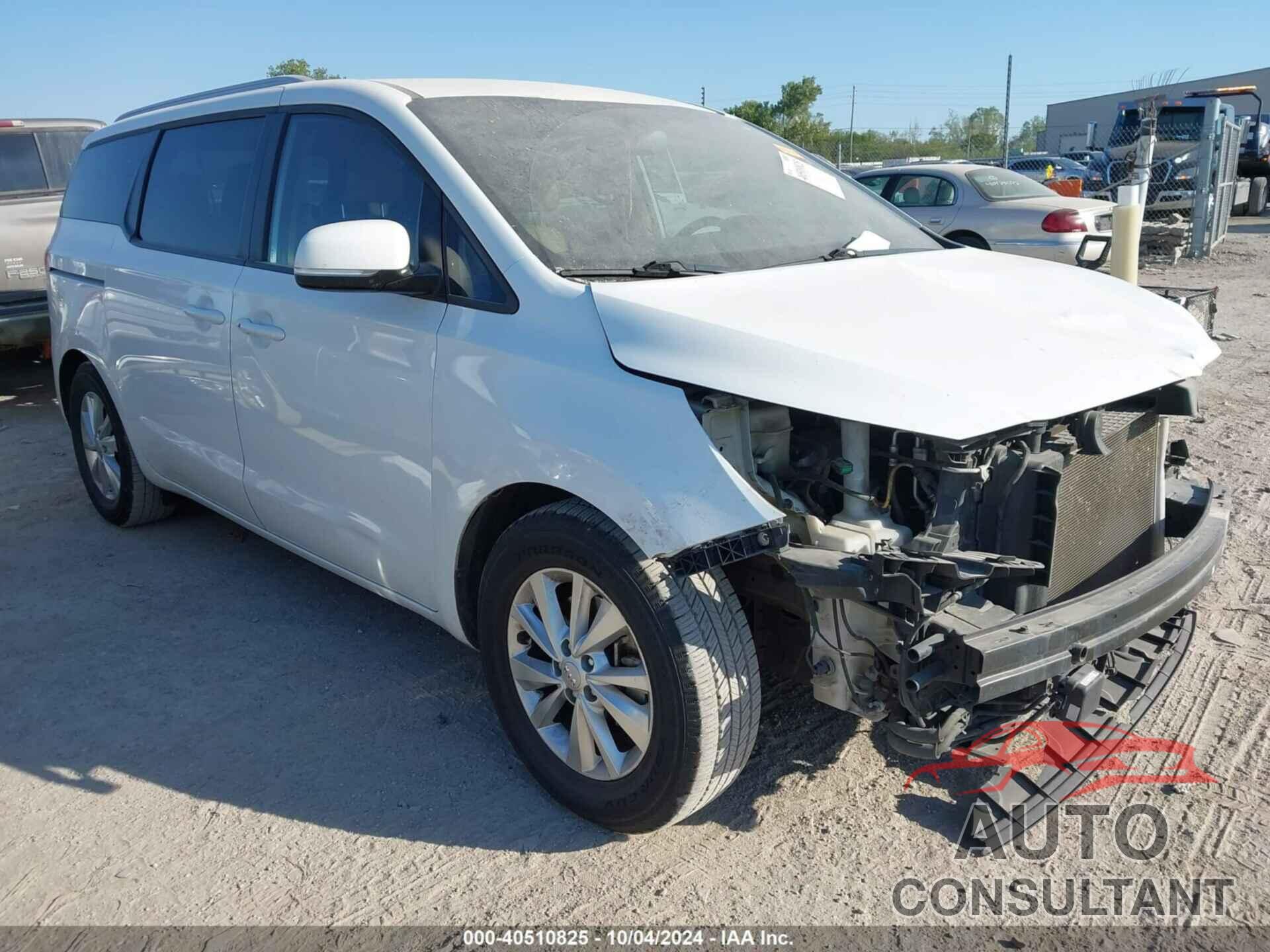 KIA SEDONA 2017 - KNDMB5C12H6322998
