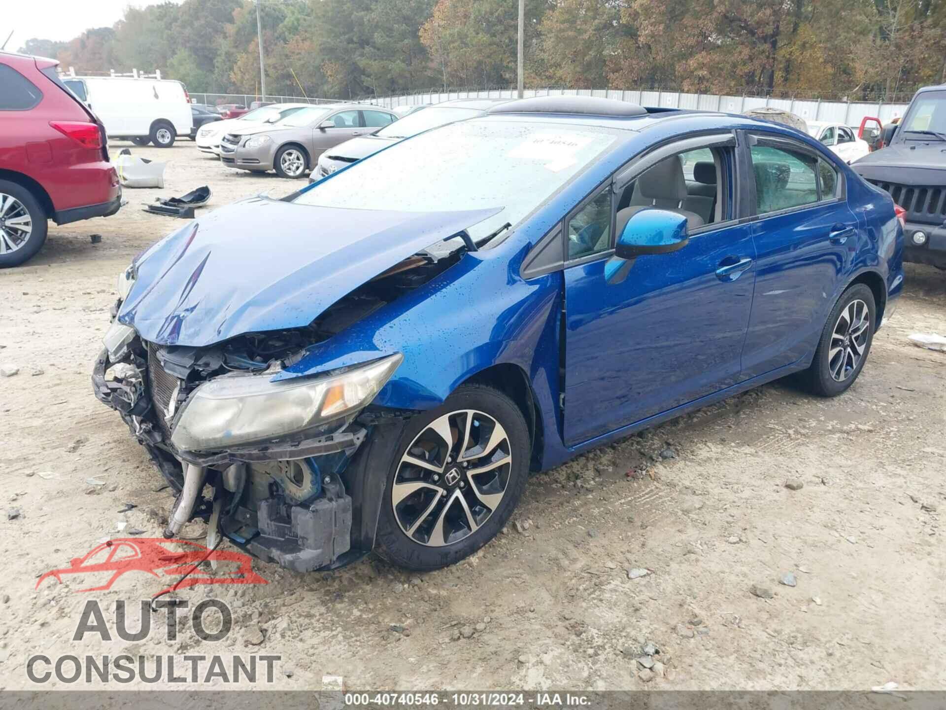 HONDA CIVIC 2013 - 19XFB2F87DE054860