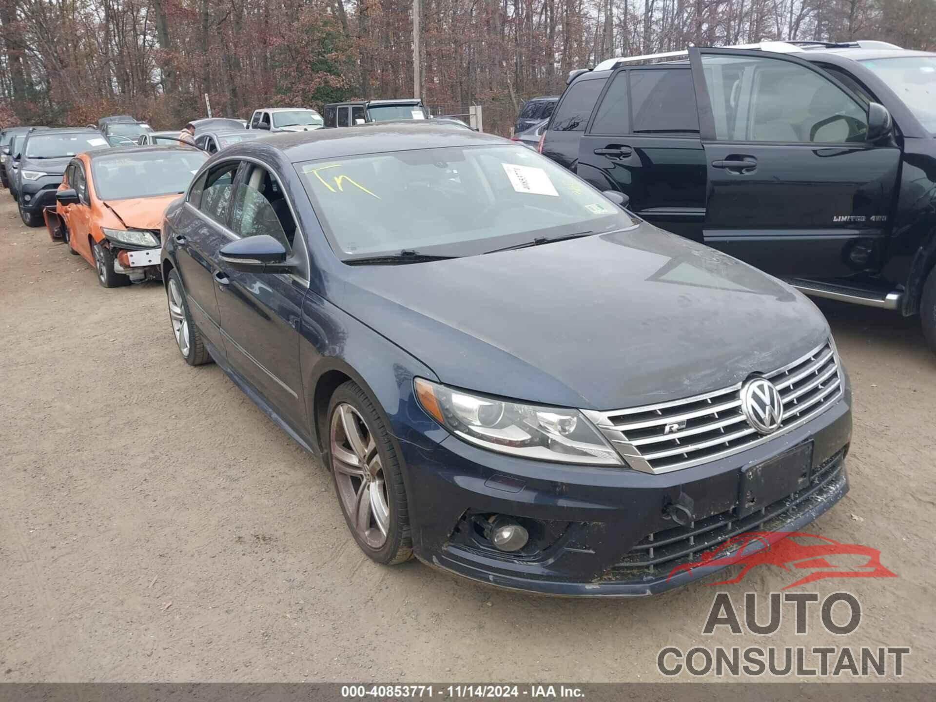 VOLKSWAGEN CC 2014 - WVWBP7AN9EE533112
