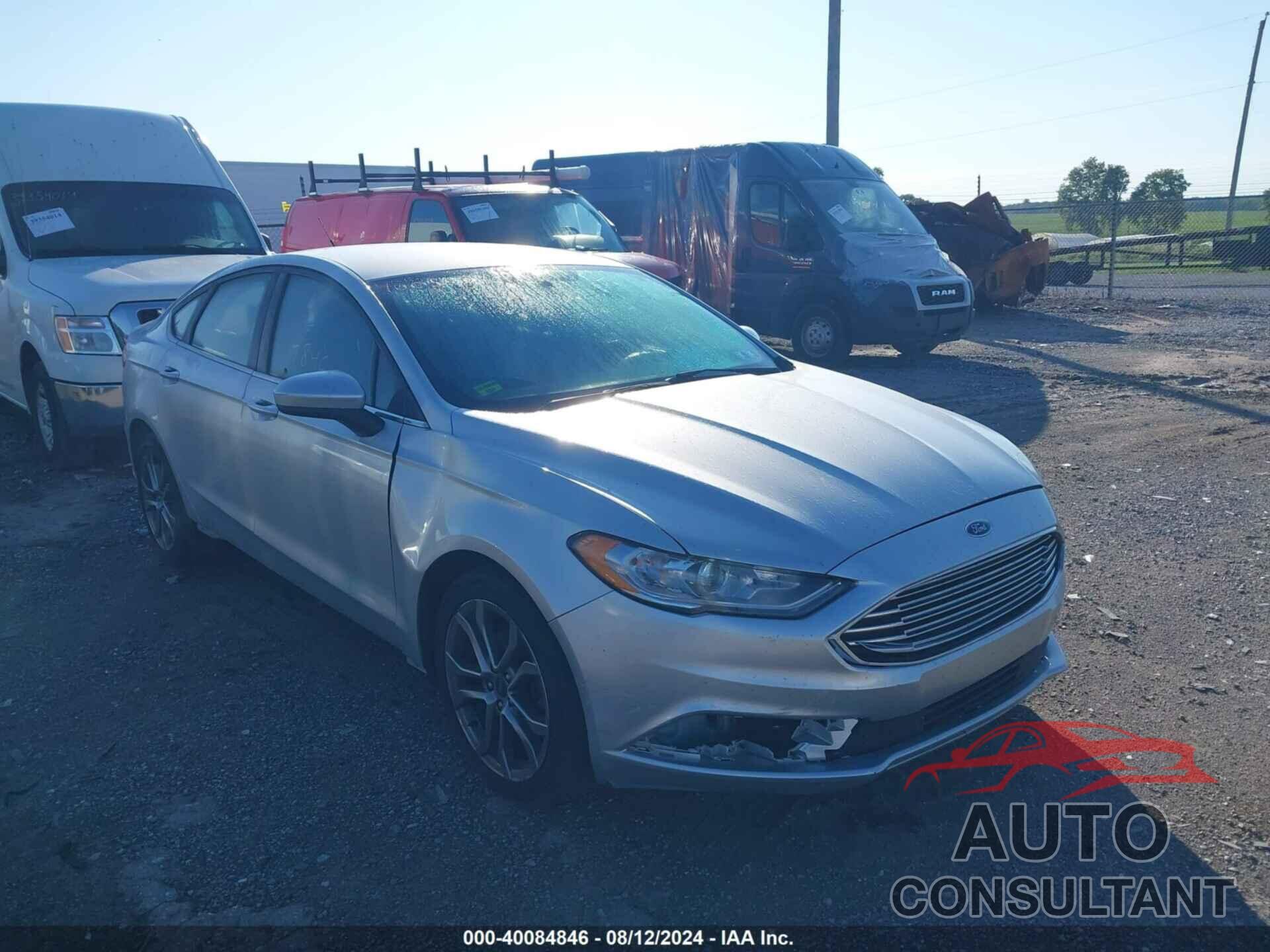 FORD FUSION 2017 - 3FA6P0G7XHR394455