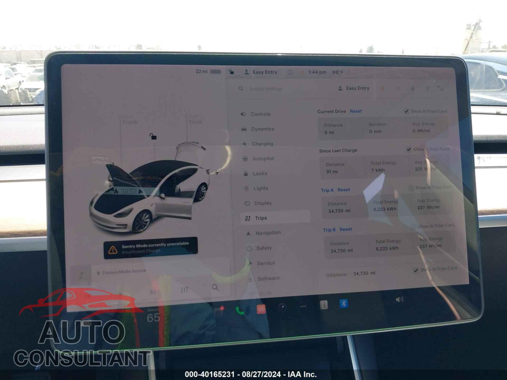 TESLA MODEL 3 2020 - 5YJ3E1EA2LF661623