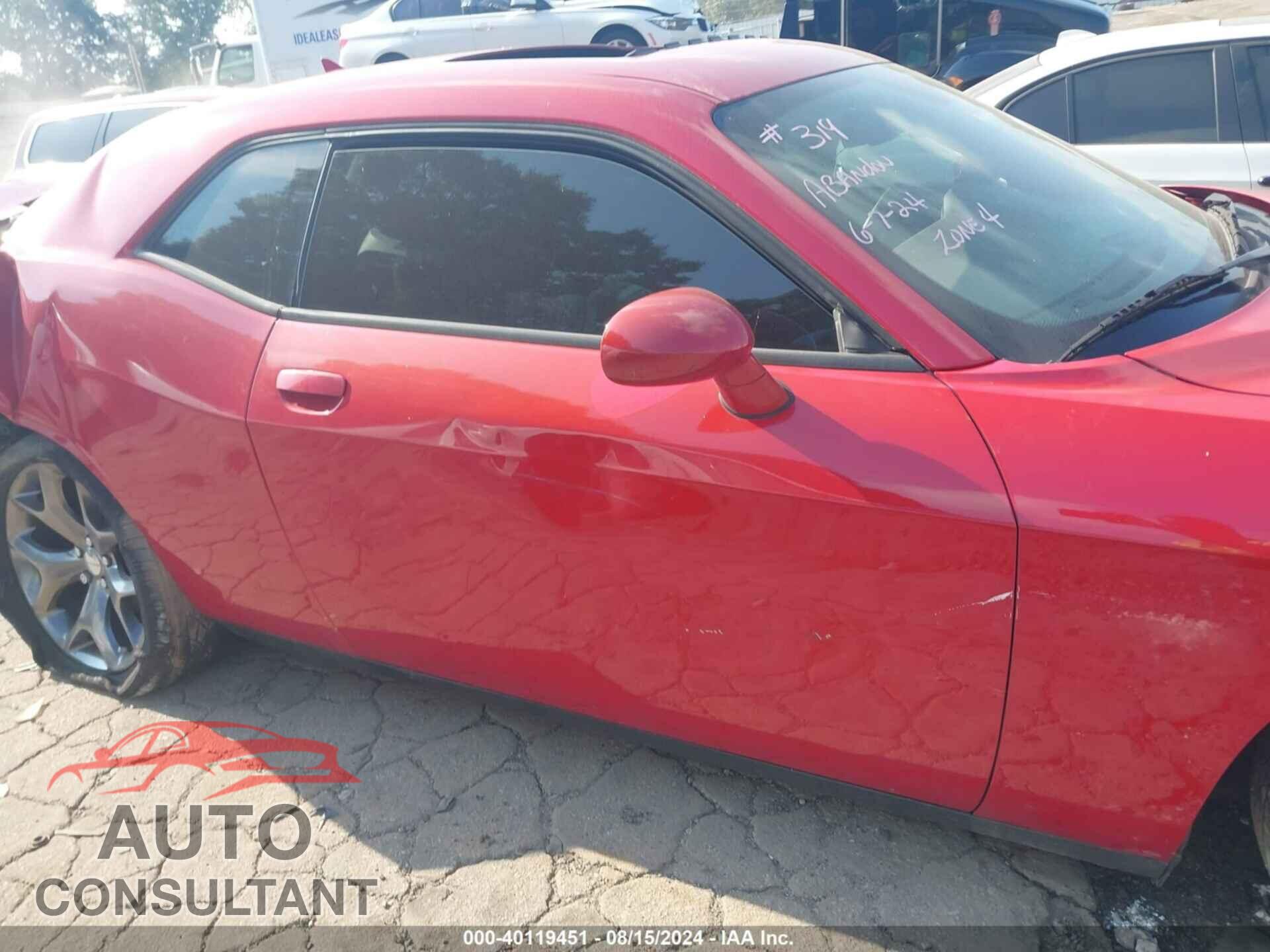 DODGE CHALLENGER 2016 - 2C3CDZAG5GH337615