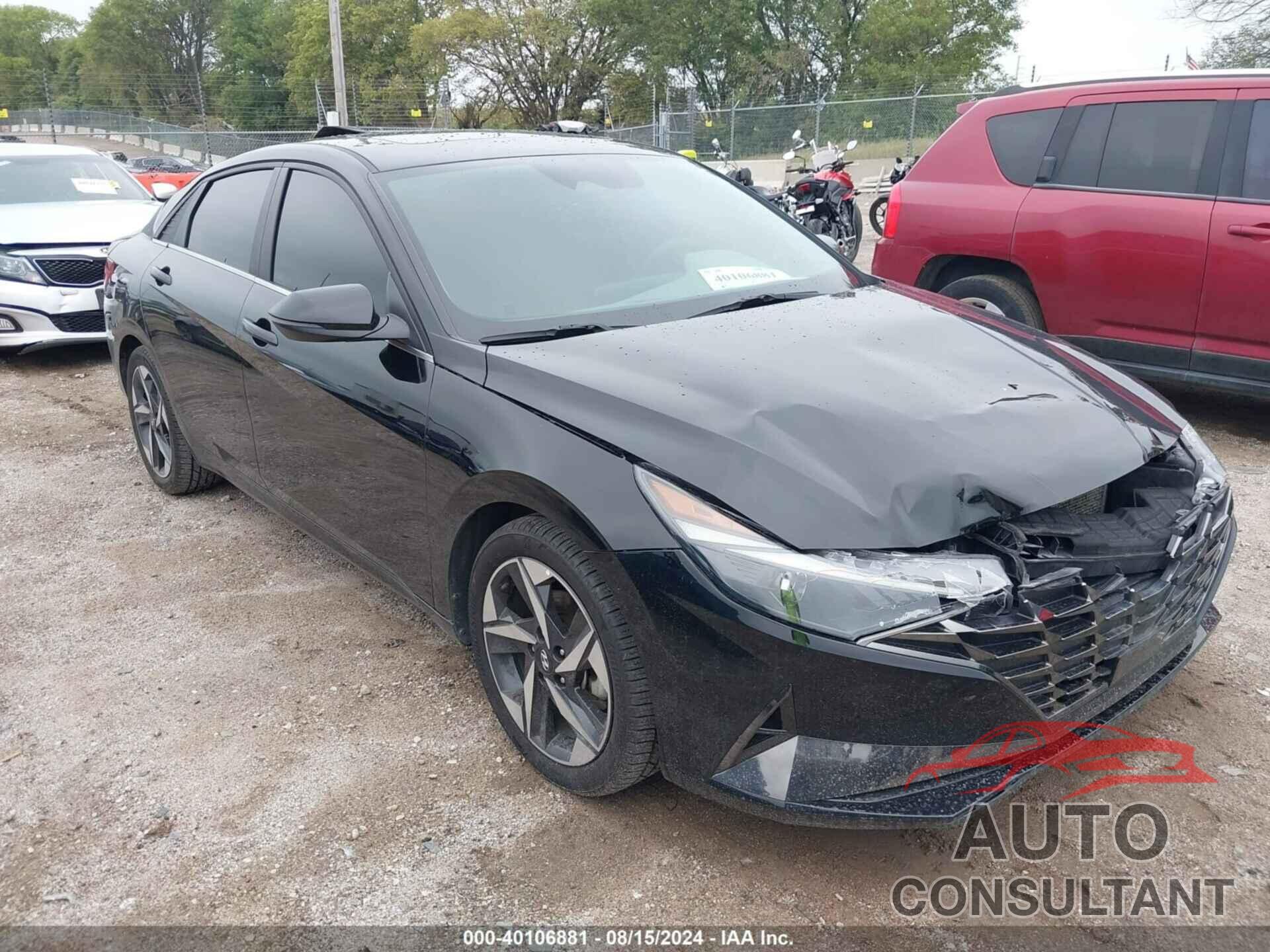 HYUNDAI ELANTRA 2021 - KMHLN4AG8MU131317