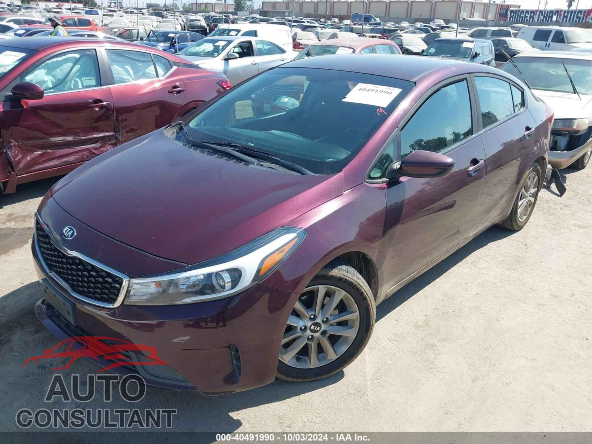 KIA FORTE 2017 - 3KPFL4A78HE013585