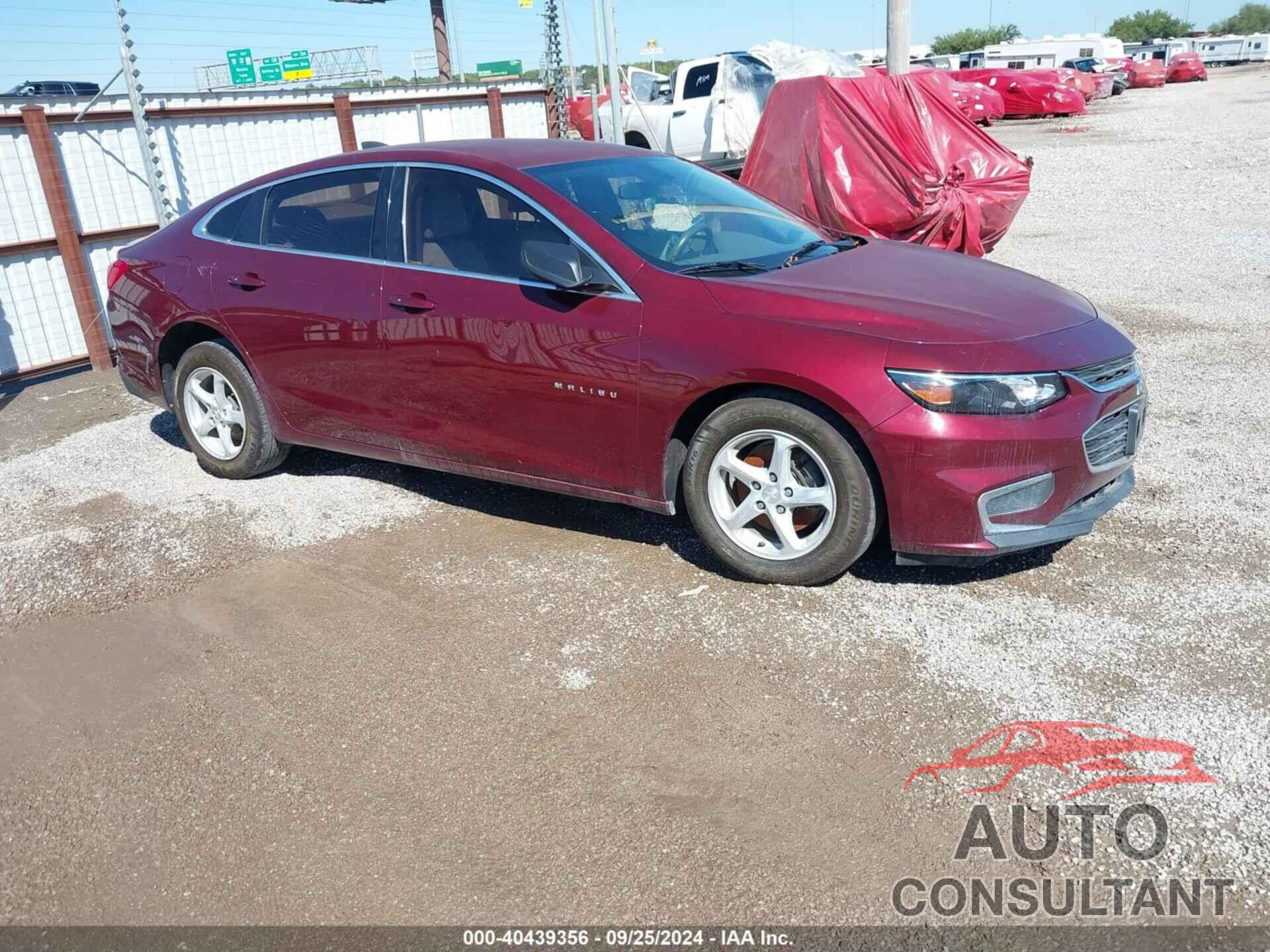 CHEVROLET MALIBU 2016 - 1G1ZB5ST6GF298057