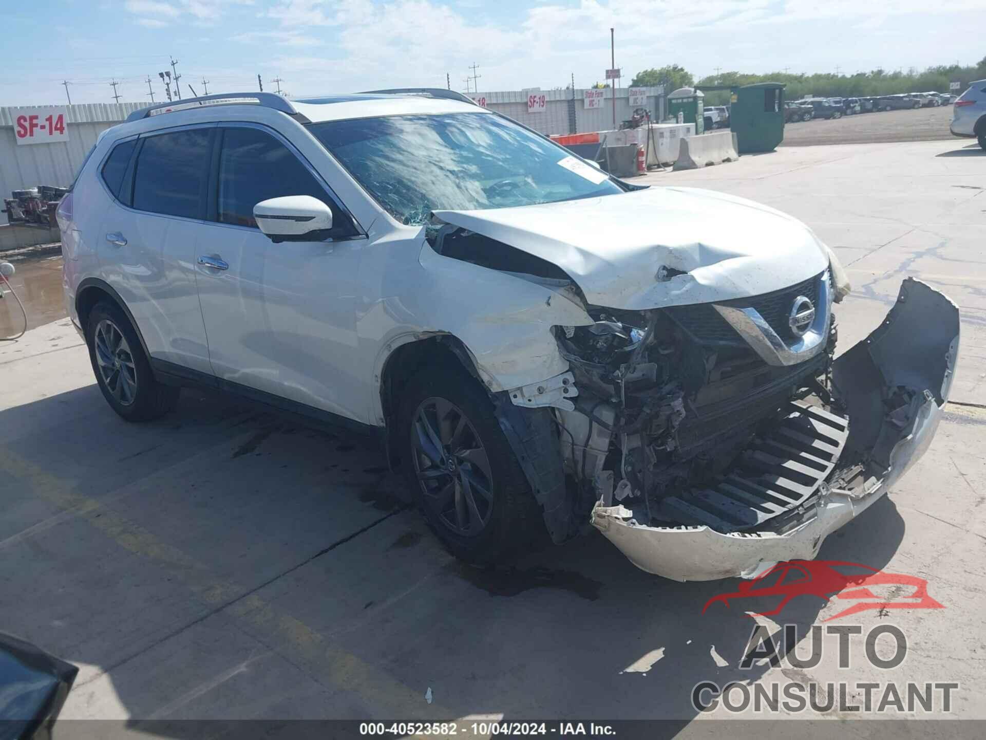 NISSAN ROGUE 2016 - 5N1AT2MT7GC865368