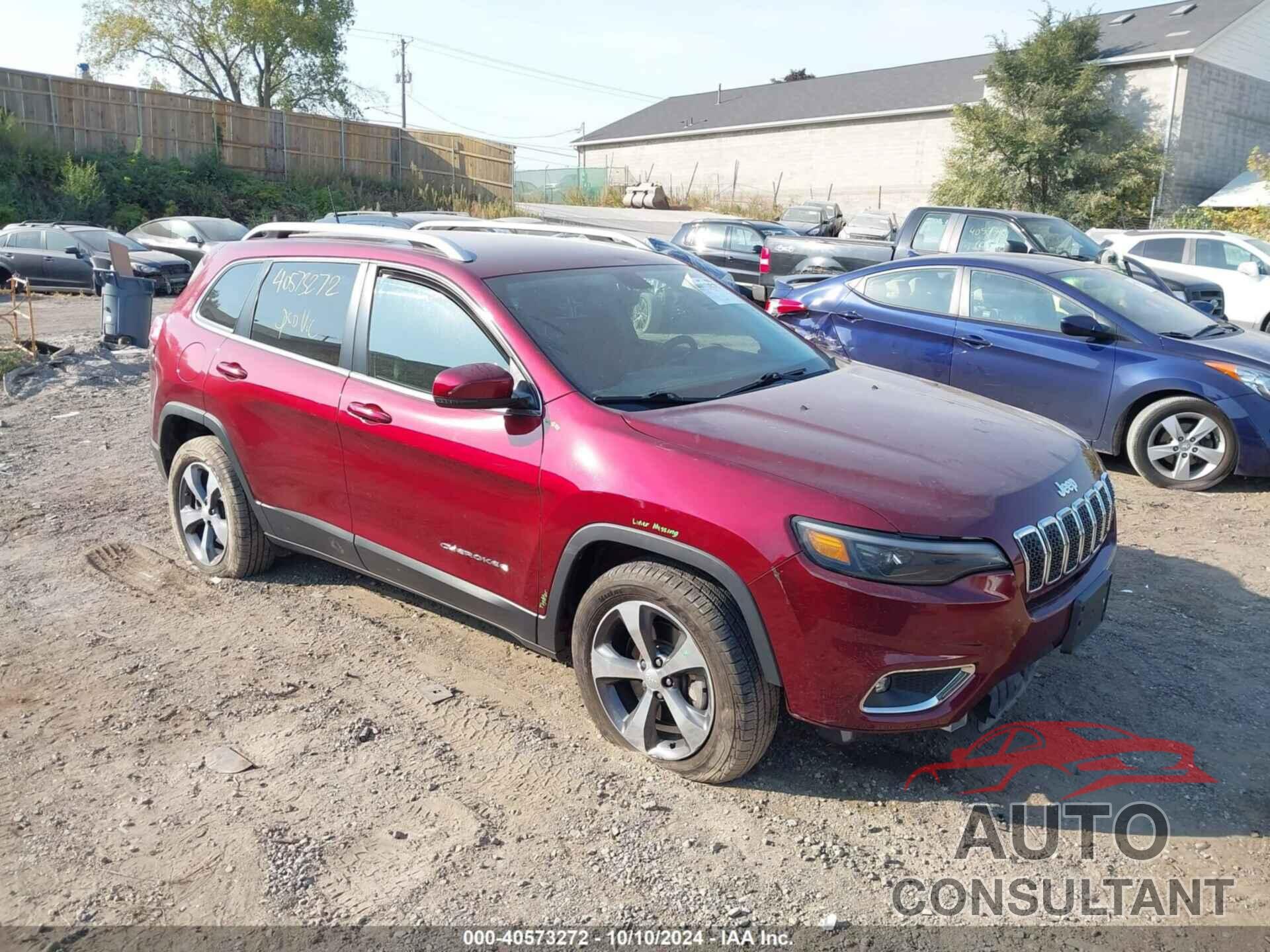 JEEP CHEROKEE 2019 - 1C4PJMDXXKD282038