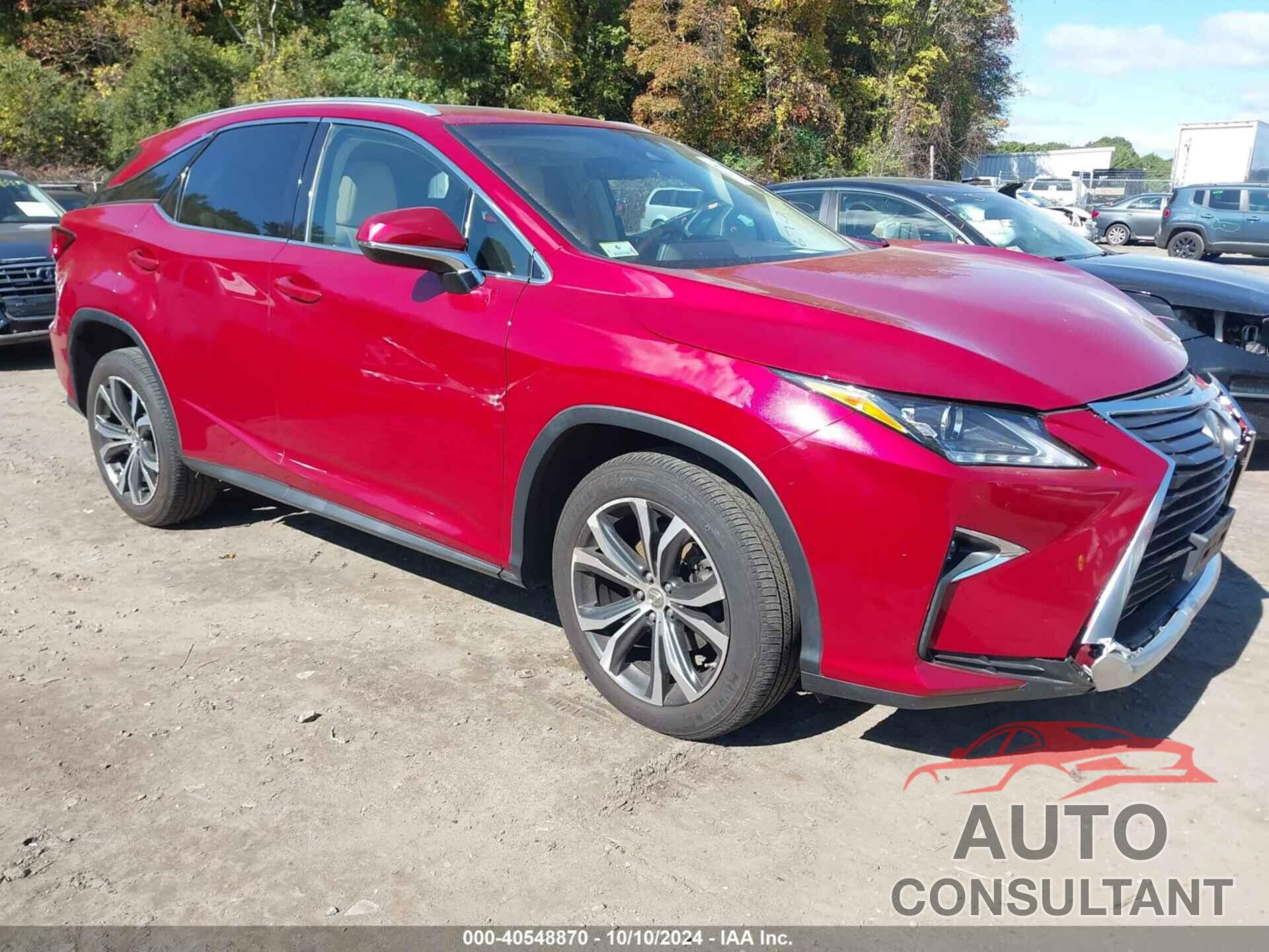 LEXUS RX 350 2017 - 2T2ZZMCAXHC062852