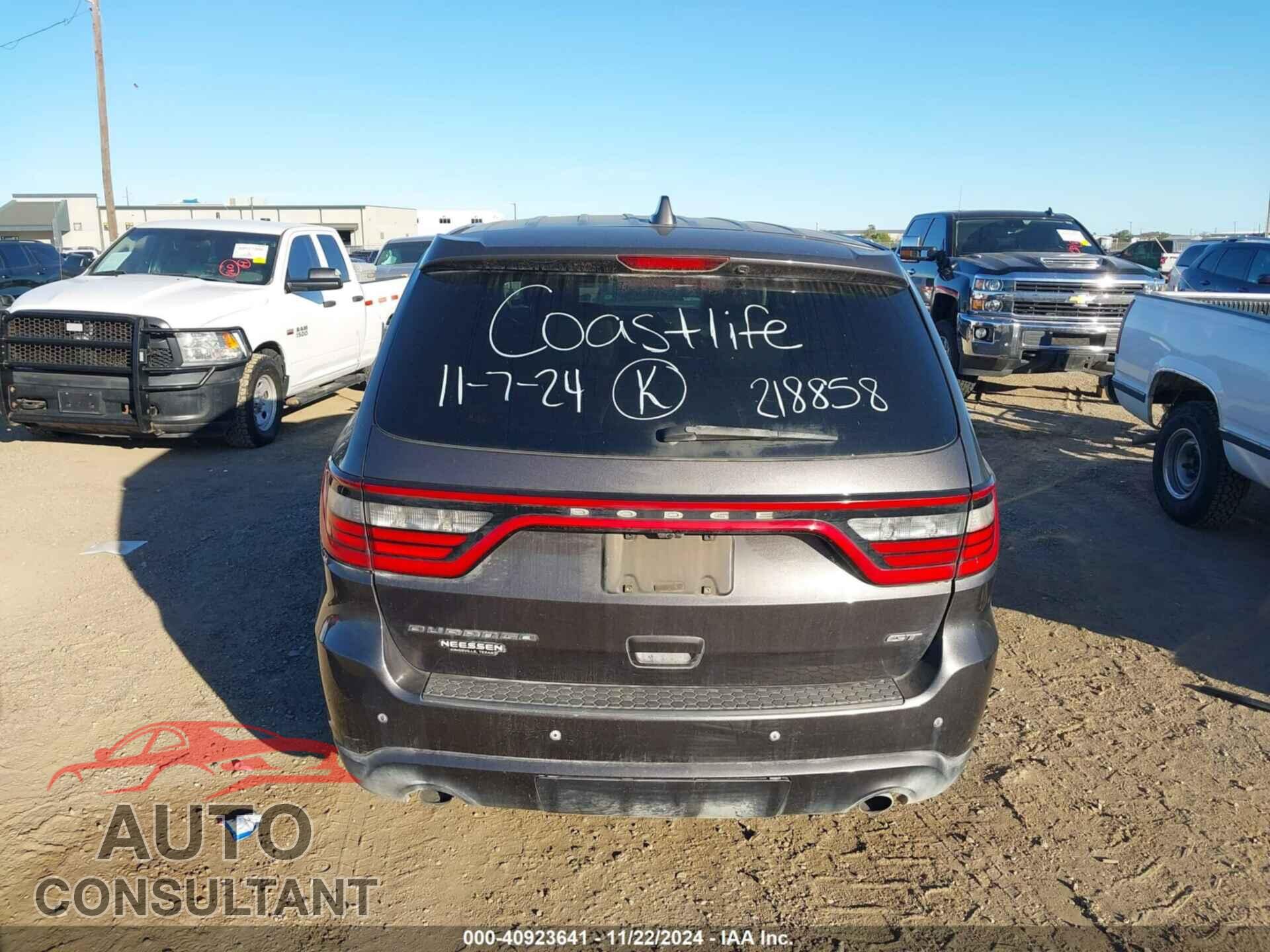 DODGE DURANGO 2018 - 1C4RDHDG9JC218858
