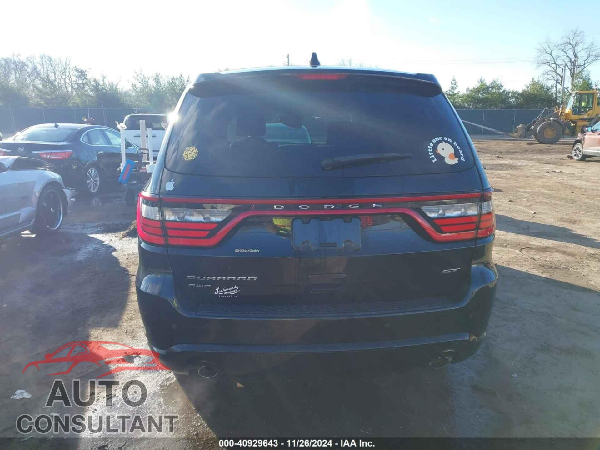 DODGE DURANGO 2017 - 1C4RDJDG8HC828056