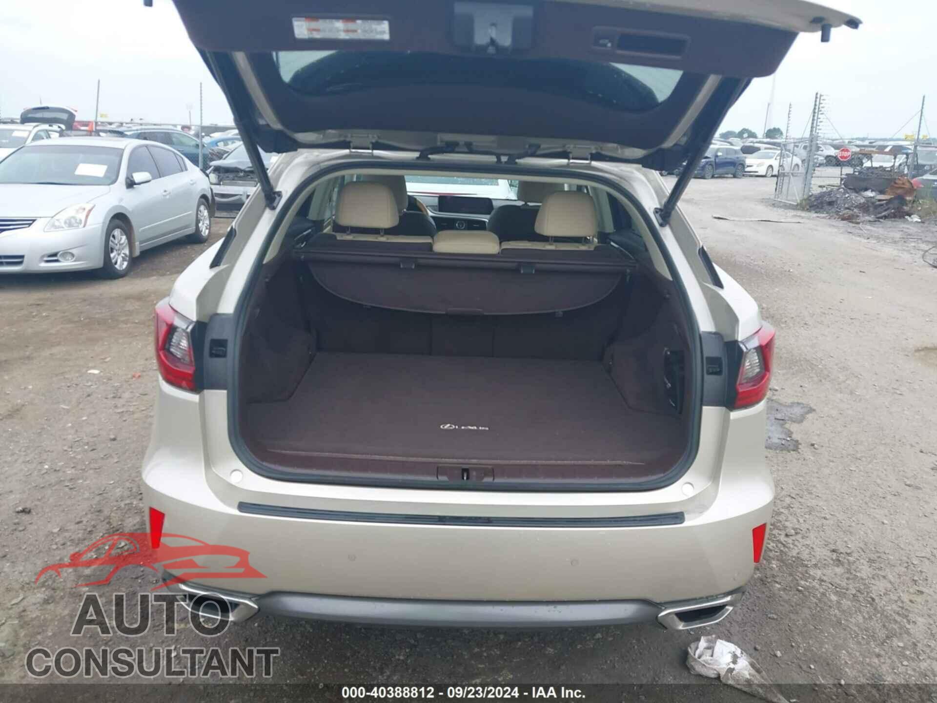LEXUS RX 350 2017 - 2T2ZZMCA4HC058215