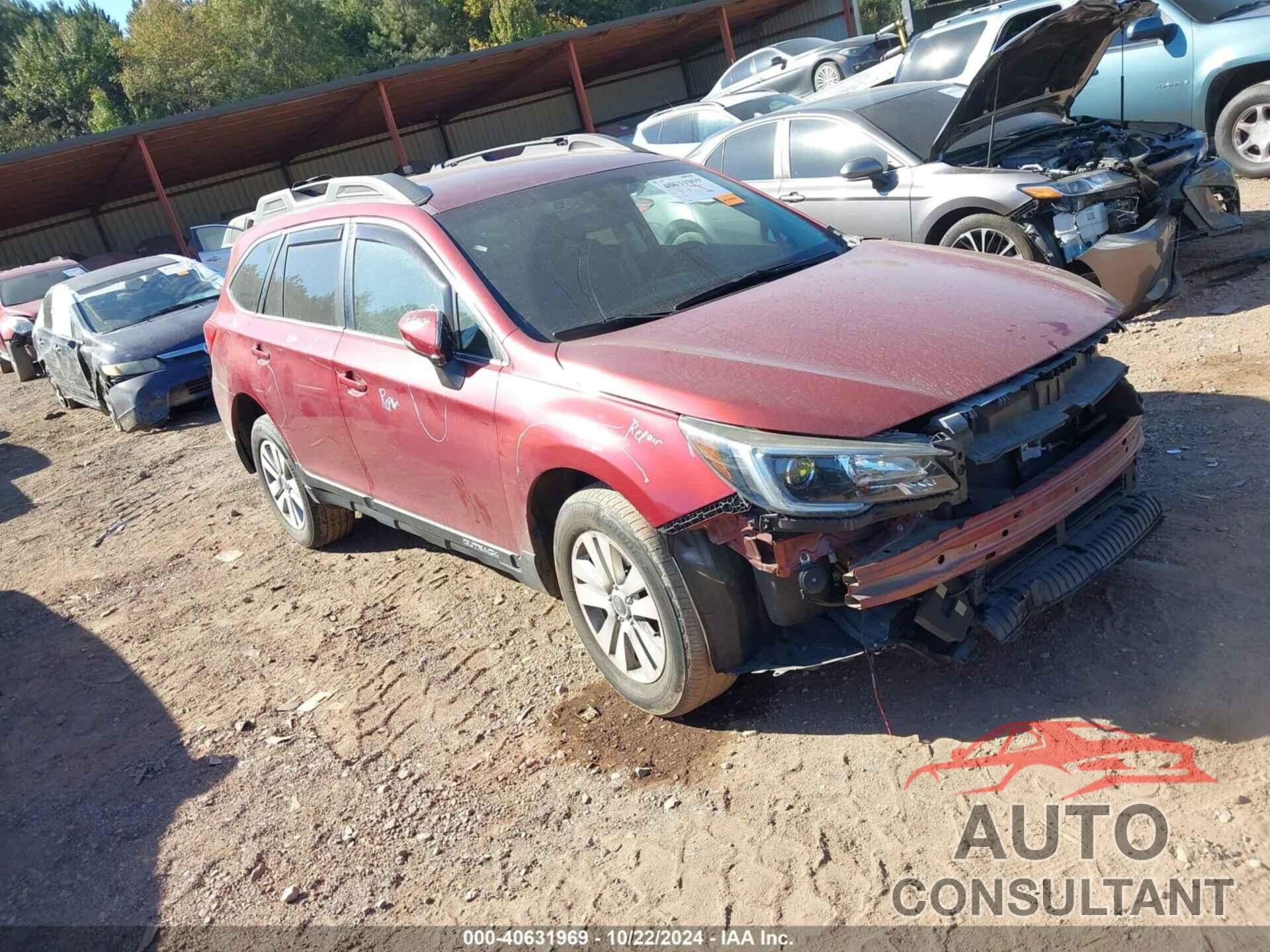 SUBARU OUTBACK 2019 - 4S4BSAFC7K3299946