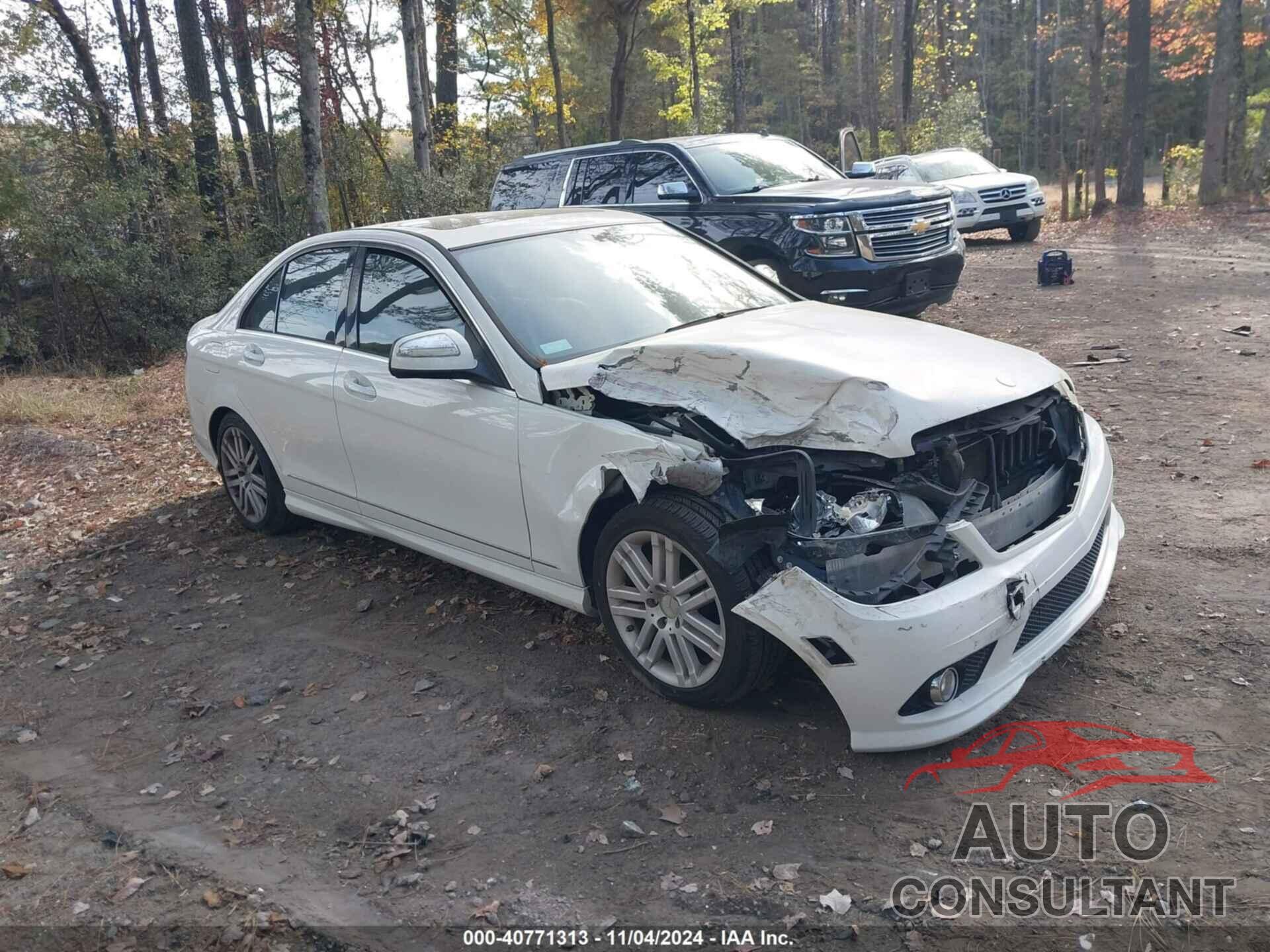MERCEDES-BENZ C 300 2009 - WDDGF54X39F221979