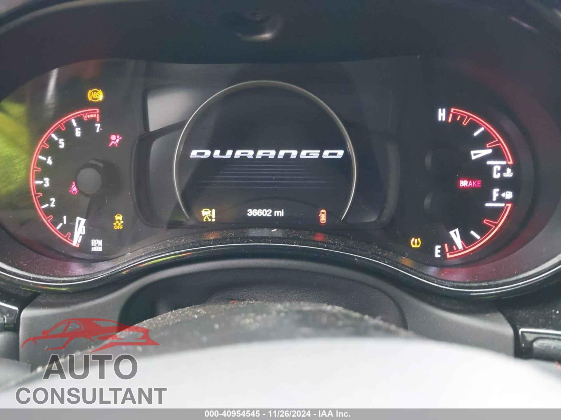 DODGE DURANGO 2023 - 1C4RDJDG3PC603378