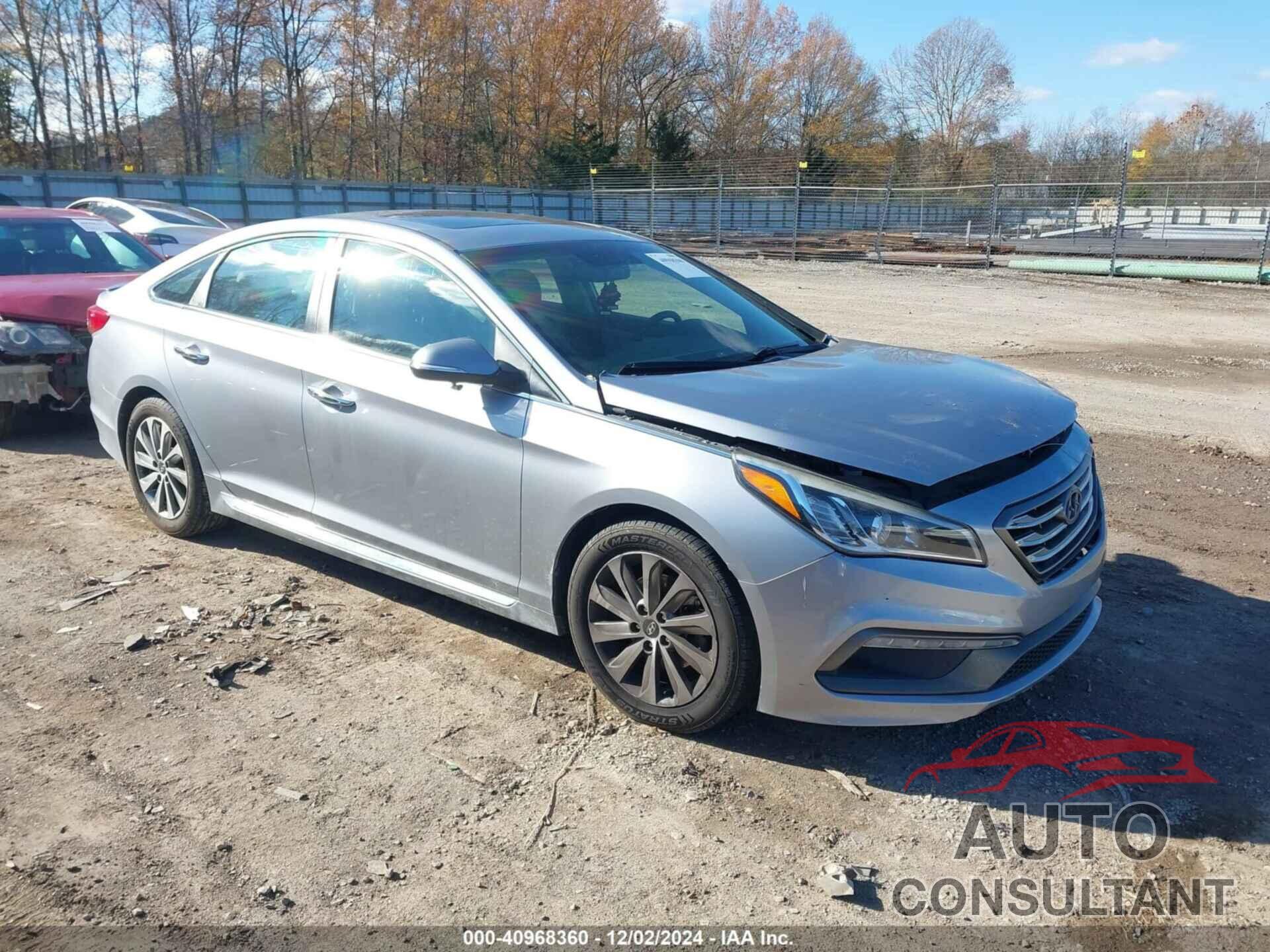 HYUNDAI SONATA 2017 - 5NPE34AF2HH529598